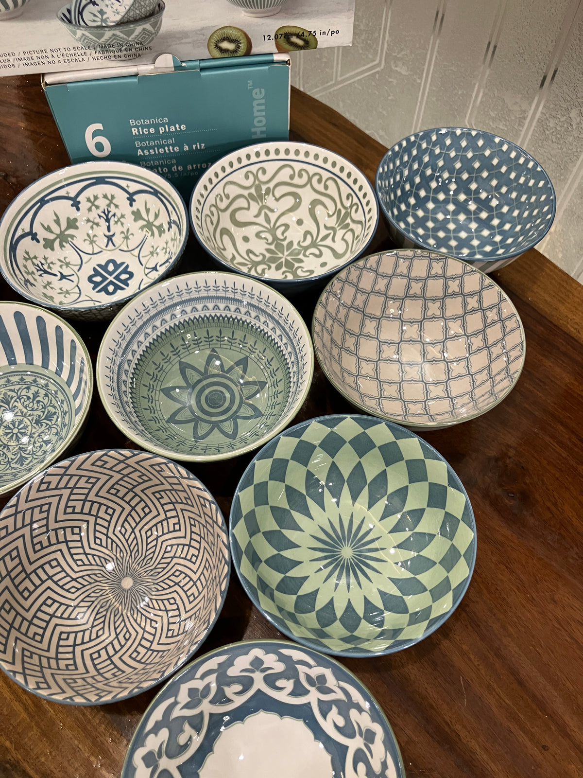 Danny Home Sea Green Sweet Bowl 10Pcs