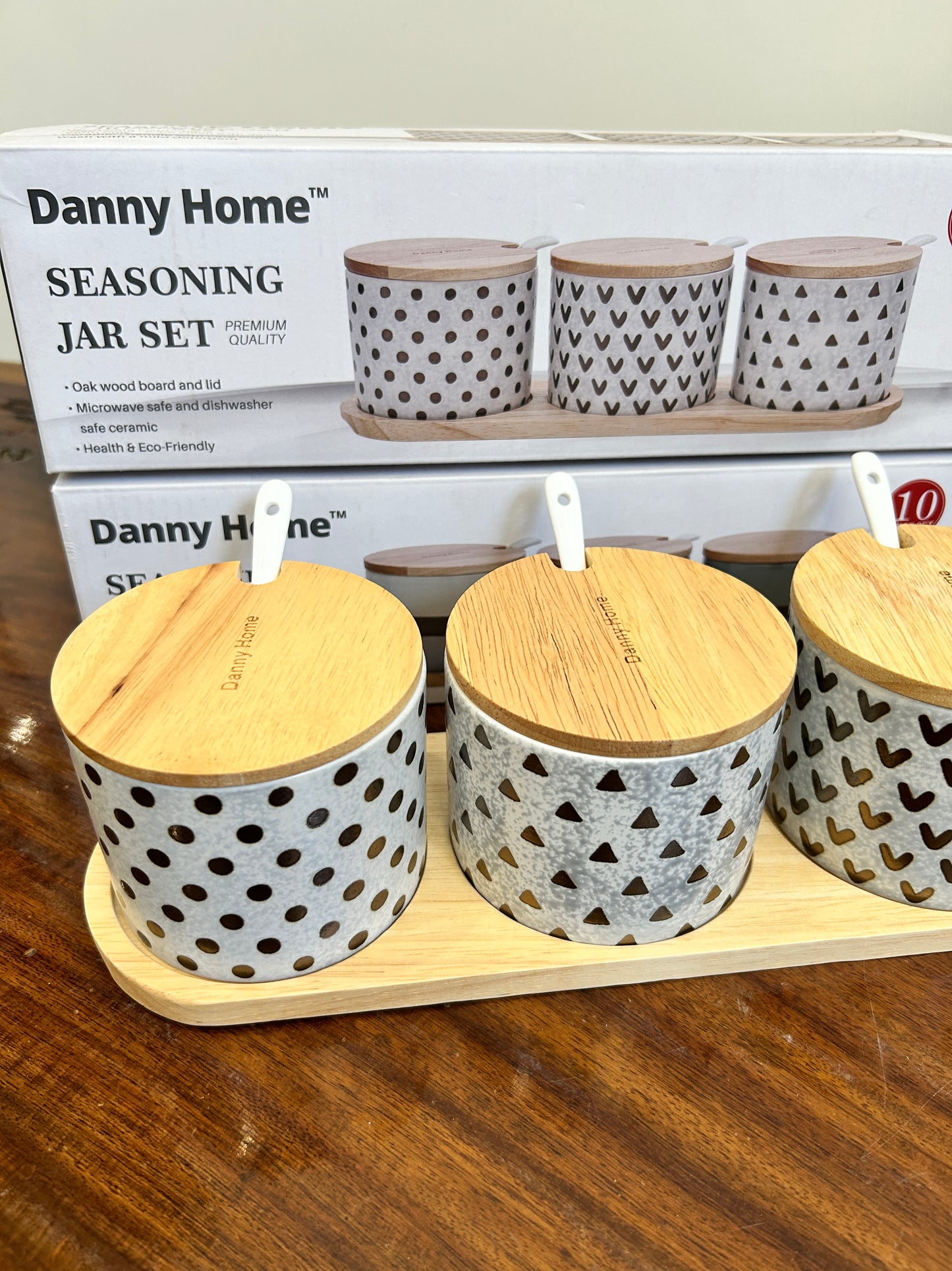Danny Home Seasoning Jar Set 3Pcs