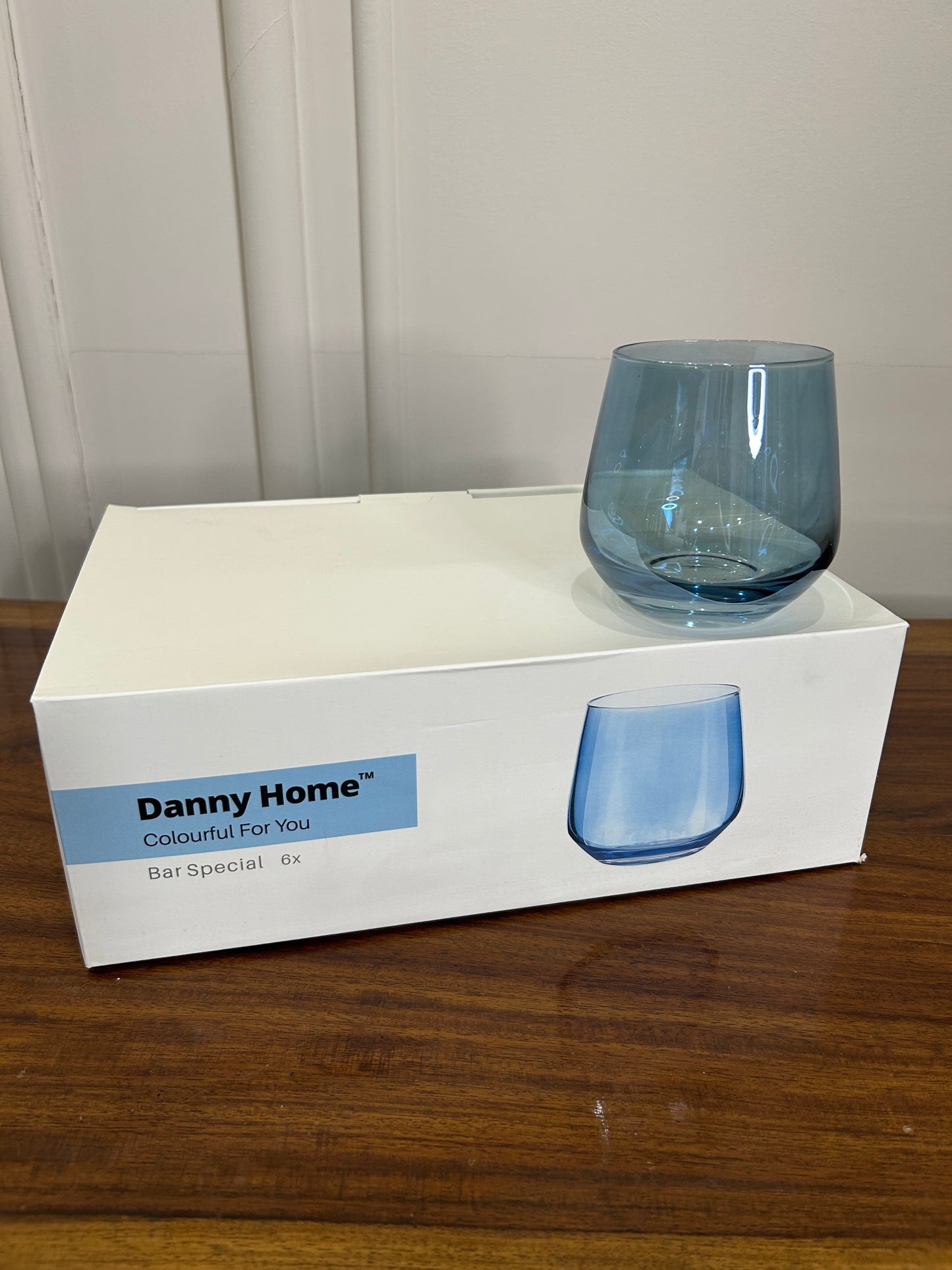Danny Home Aqua Bar Glass 6Pcs (360ml)