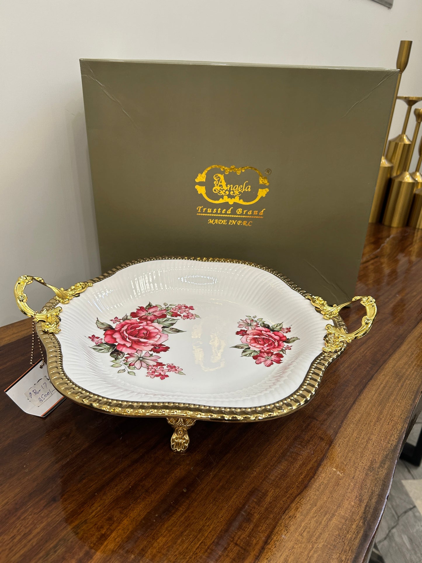 Angela Rose Pink Dish 1Pcs