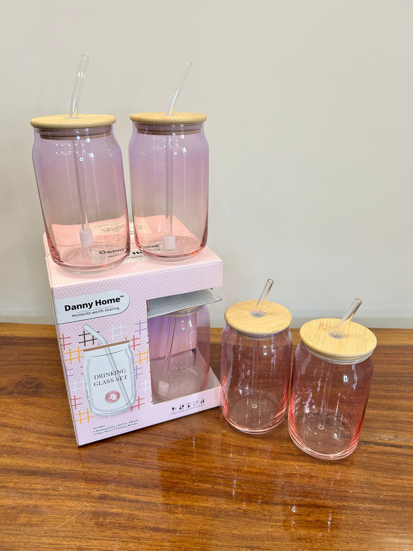 Danny Home Sipper Purple Gradient 4Pcs