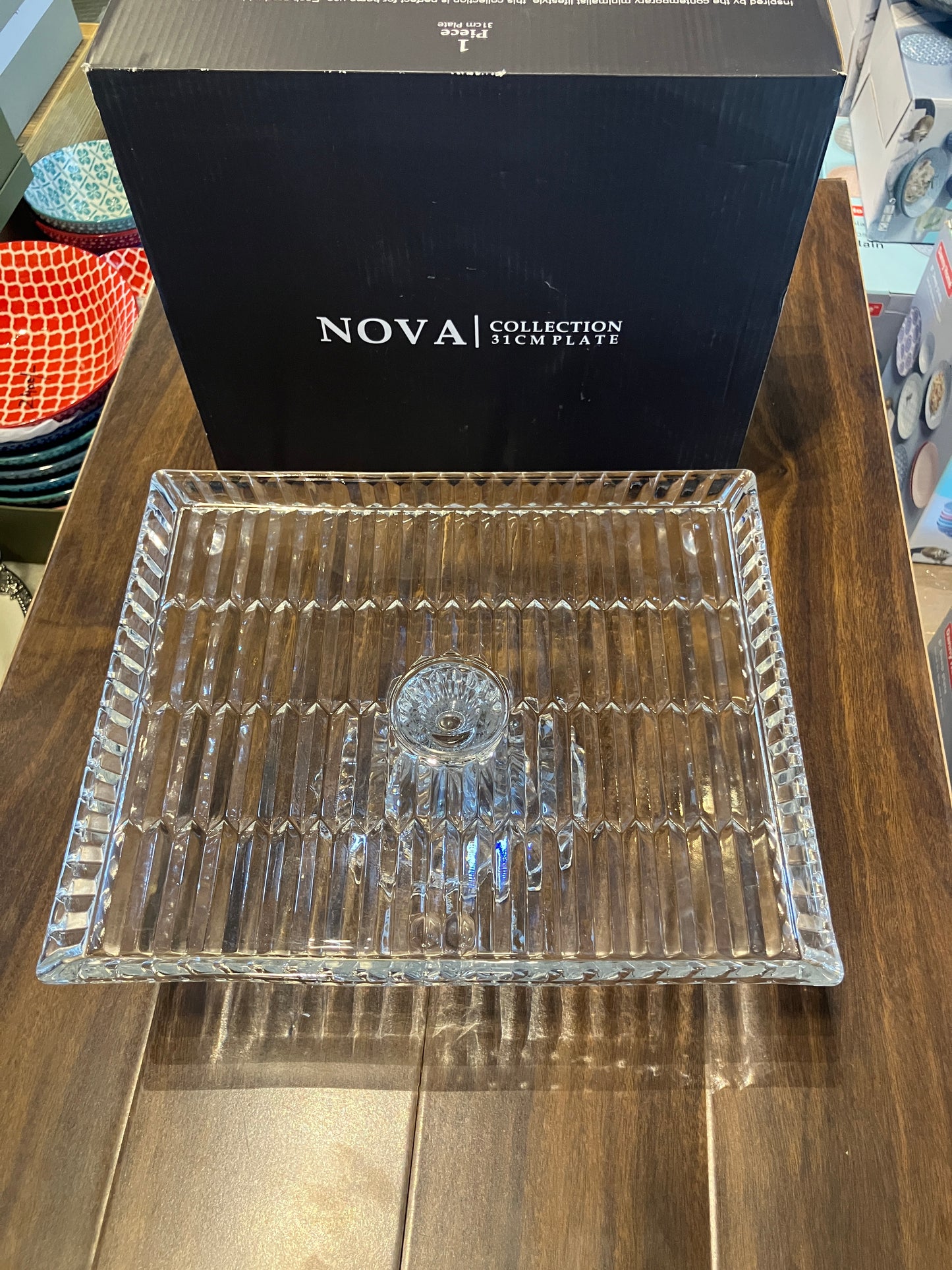 Crystal Muffin Platter (1Pcs)