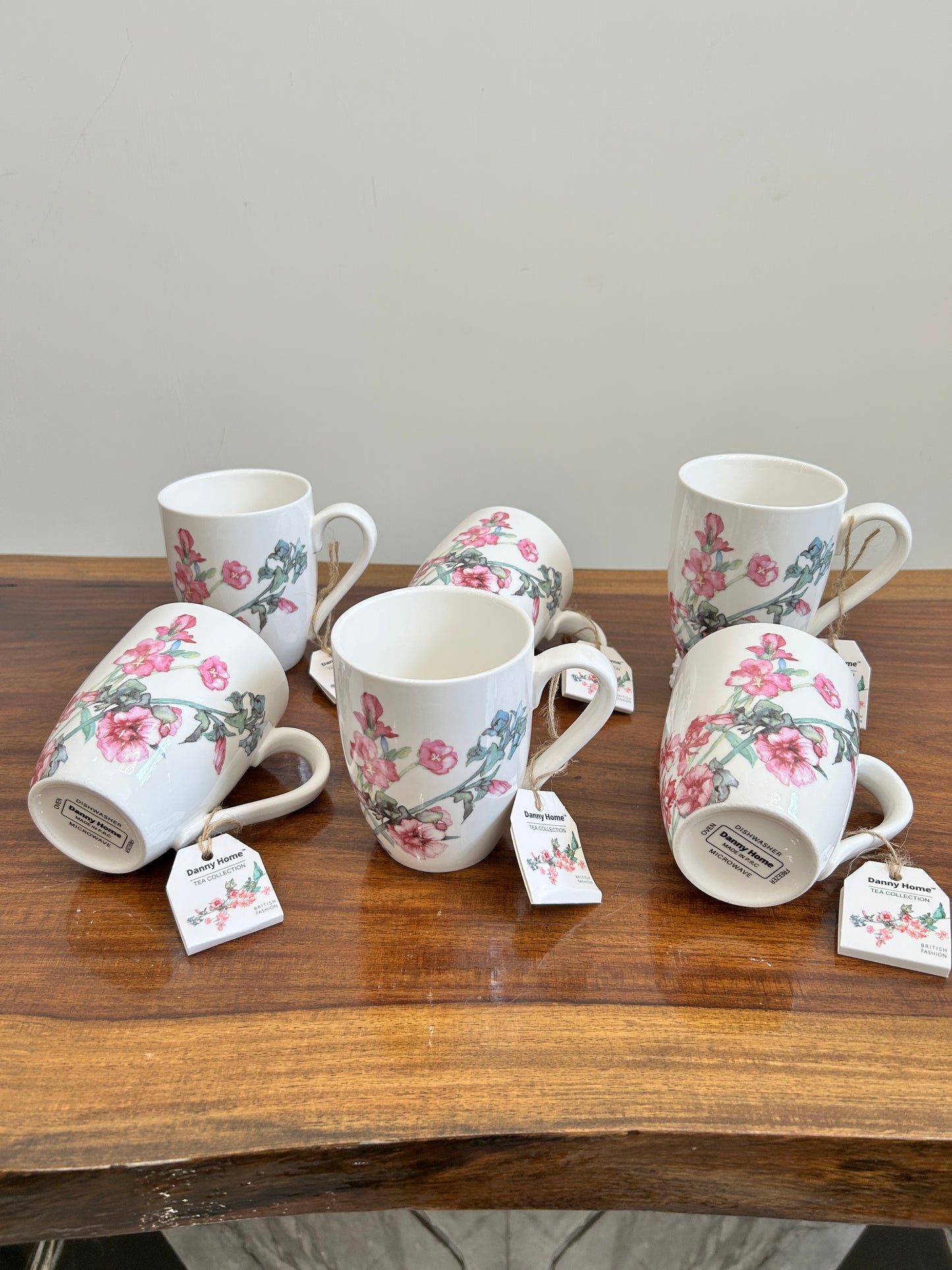 Danny Home Flower Mug 6Pcs
