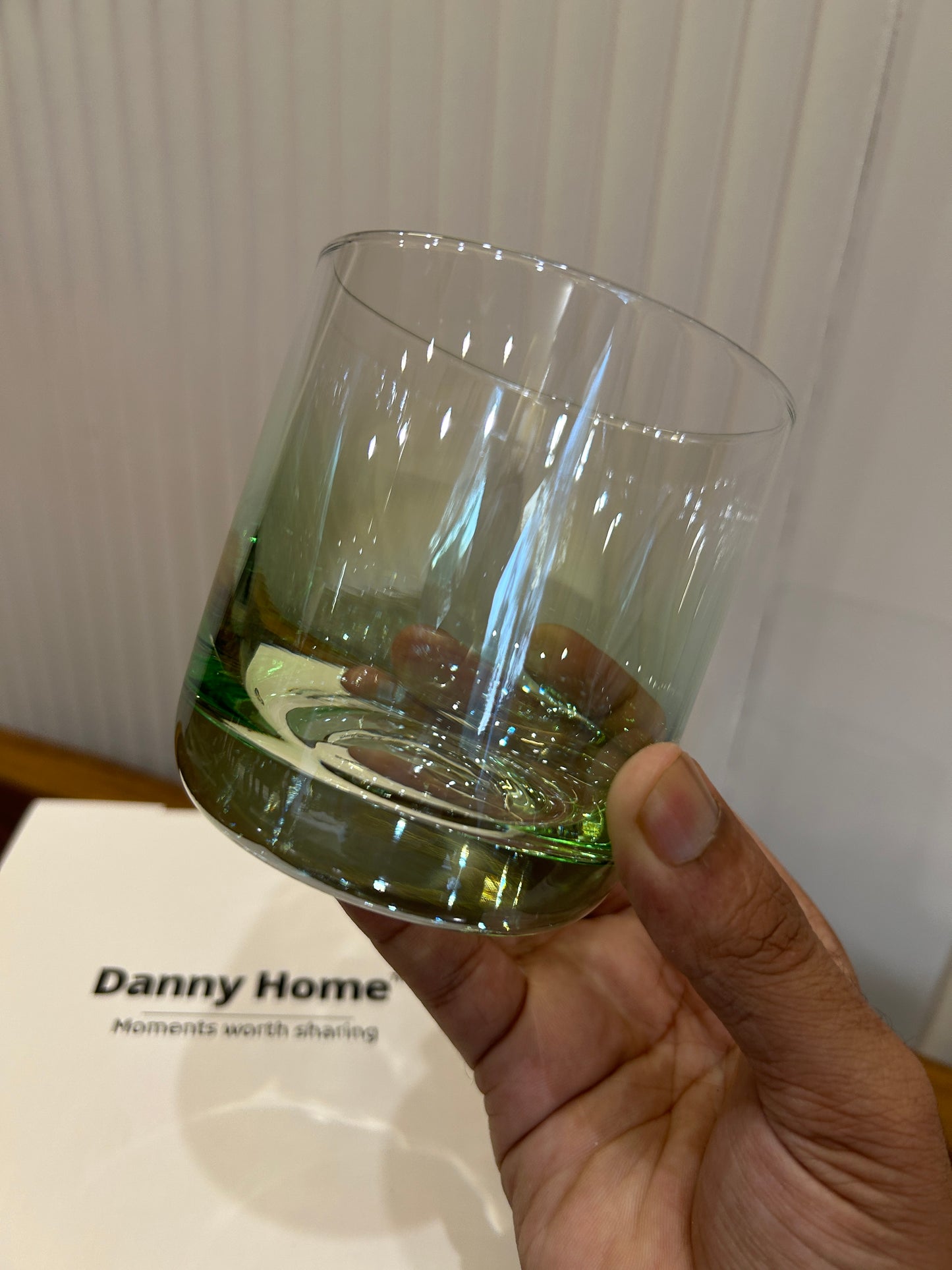 Danny Home Green Gradient Glass 4Pcs (310ml)