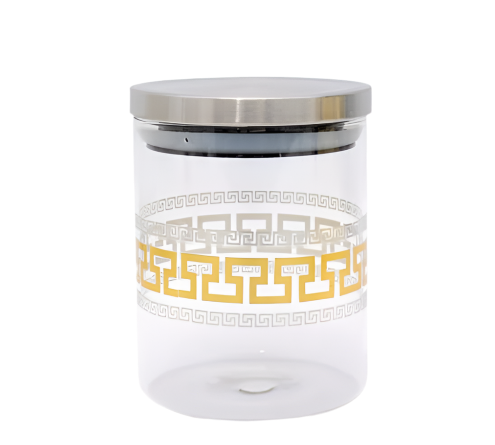 Kleeyo Glass Storage Jar 1Pcs