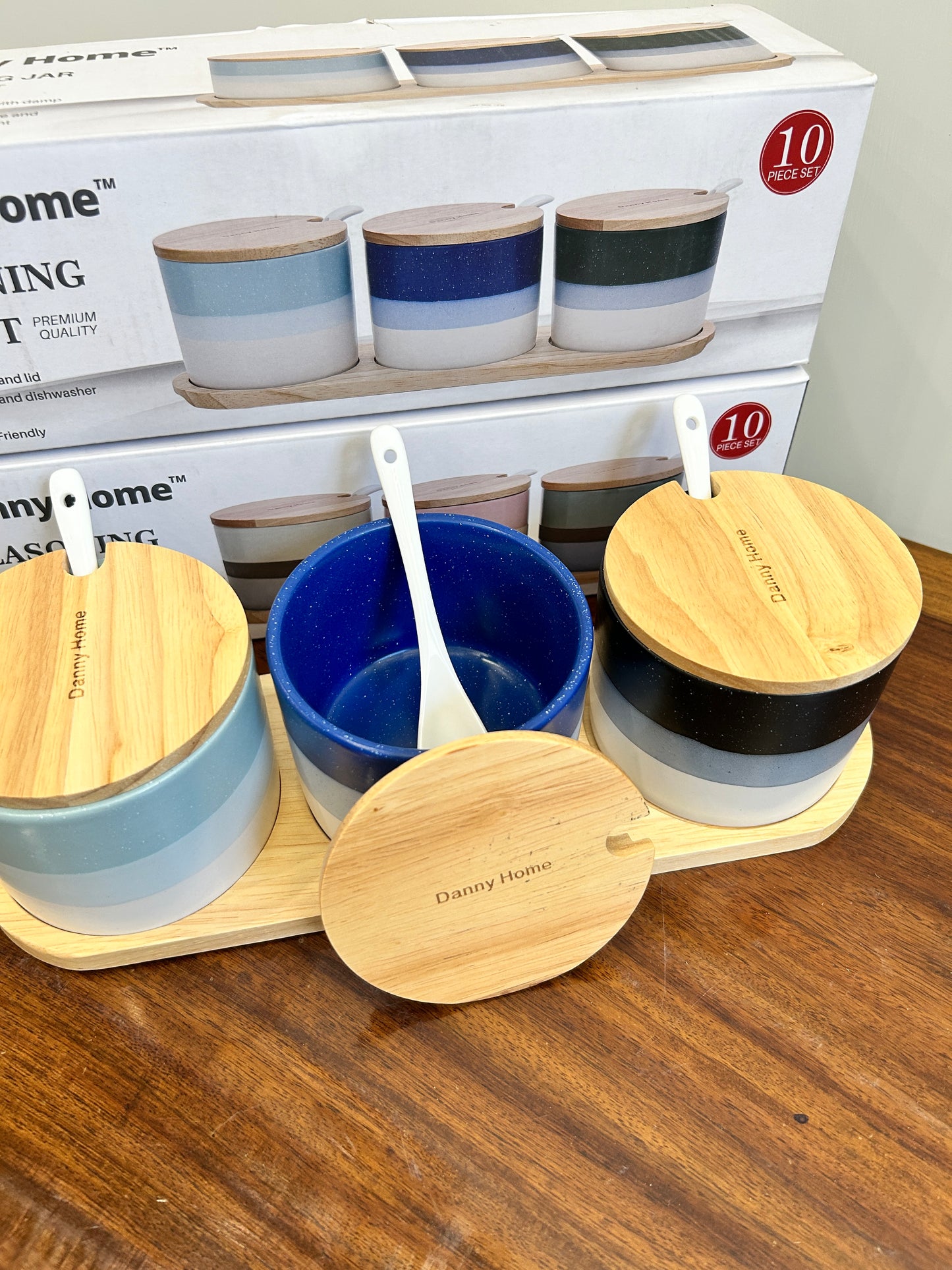 Danny Home Seasoning Jar Set 3Pcs