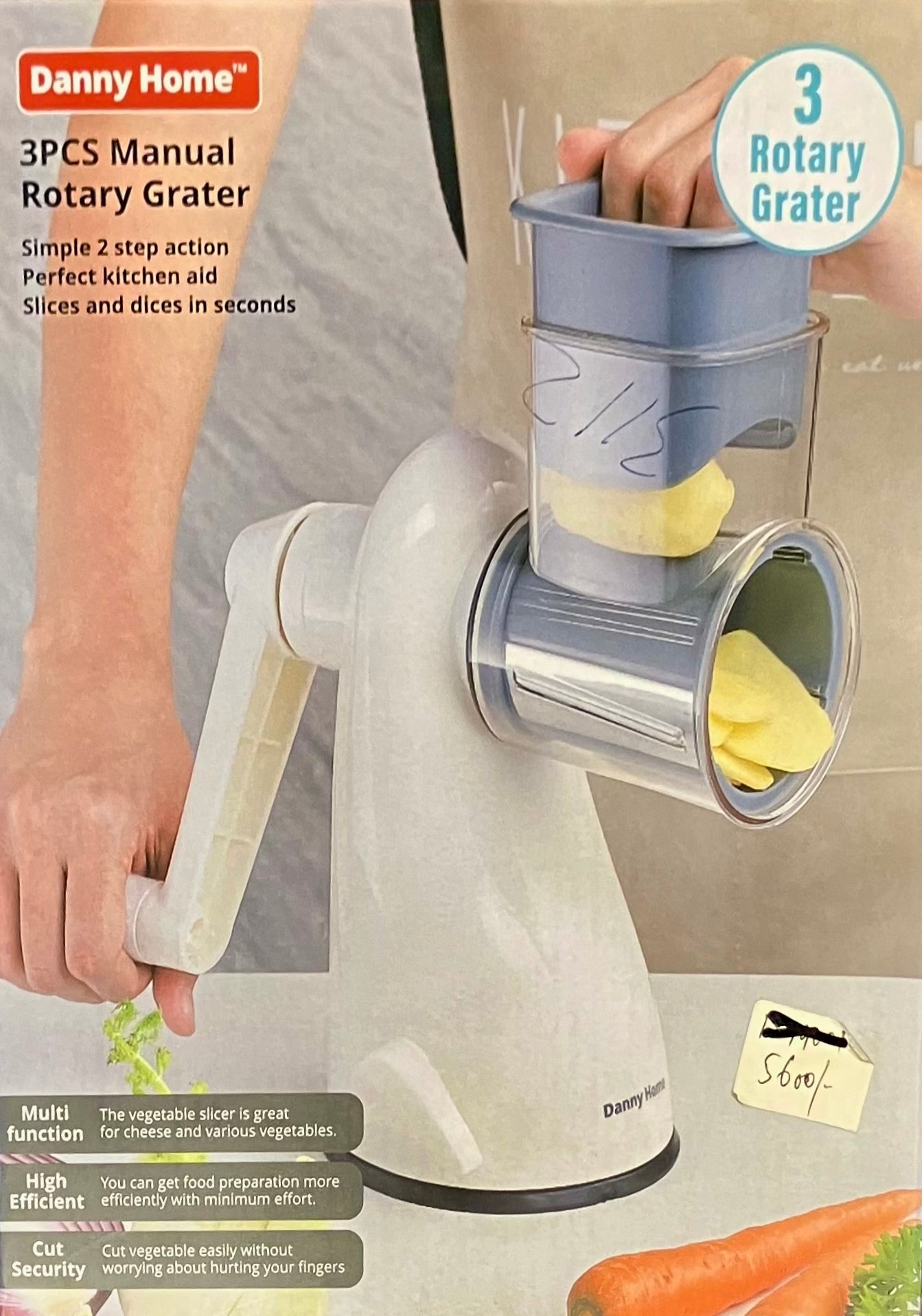 Danny Home Manual Rotary Grater 1Pcs