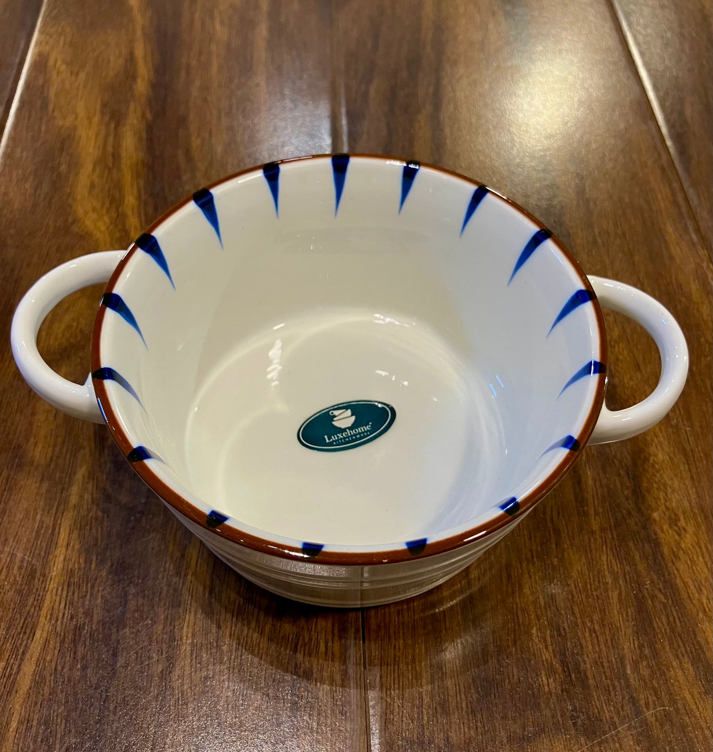 Luxehome Porcelain Ceramic Bowl 1Pcs