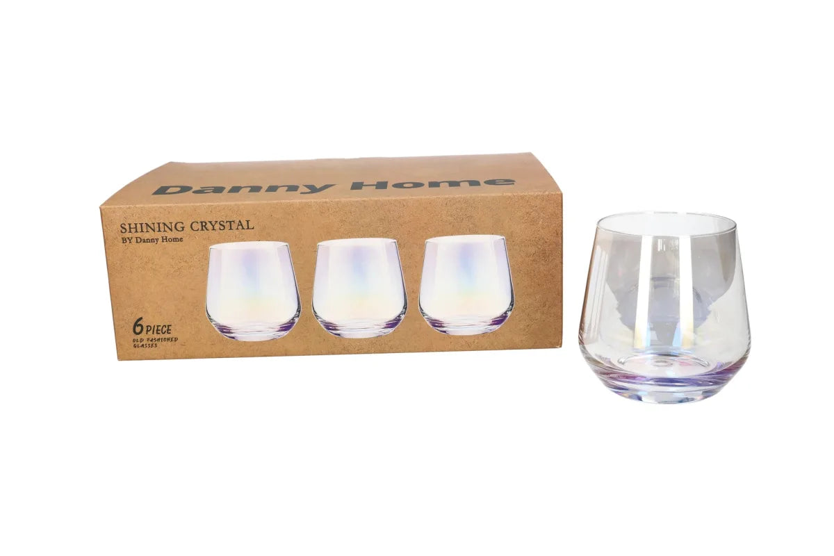 Danny Home Rainbow Glass 6Pcs (360ml)