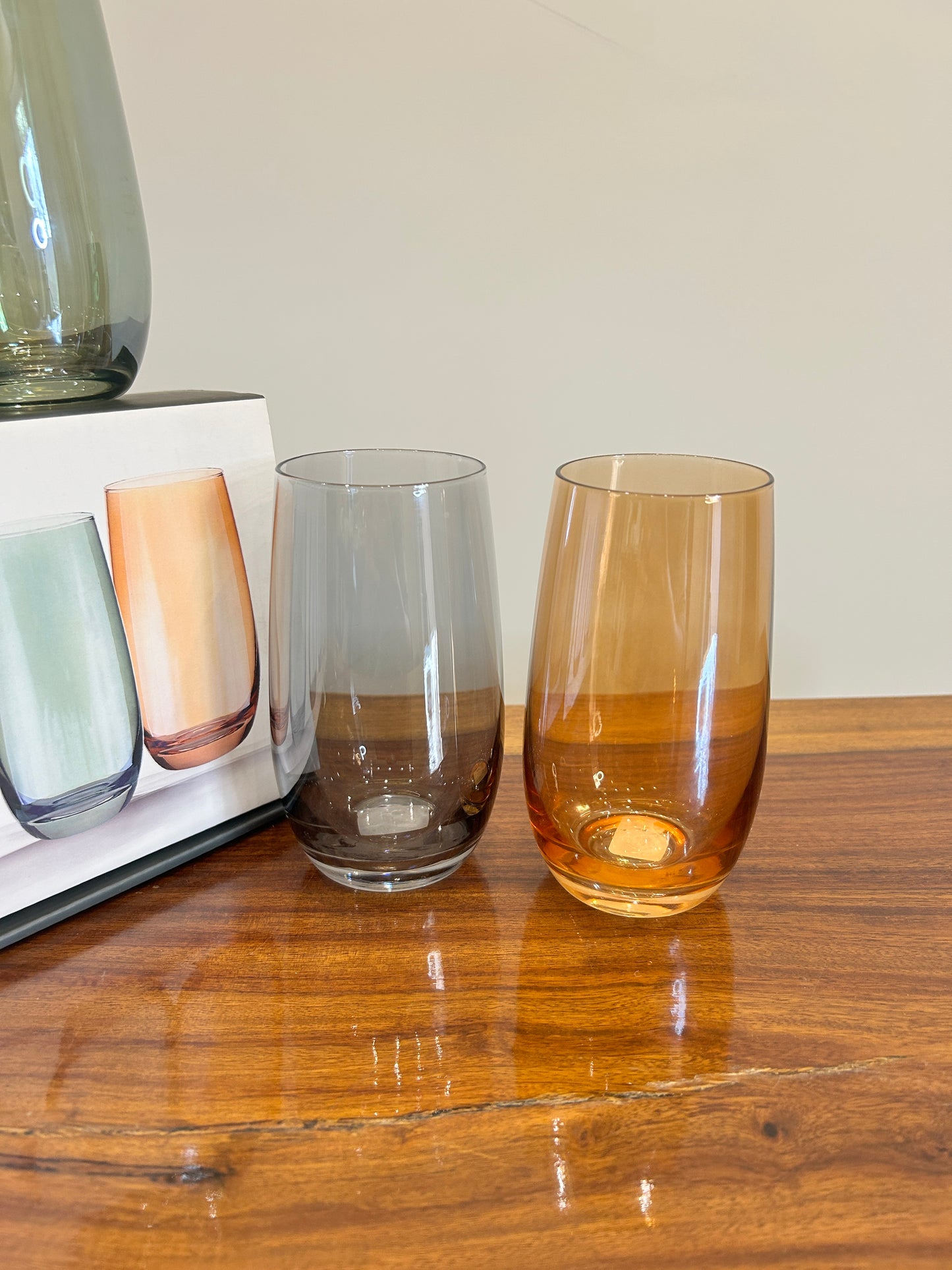 Danny Home Multicolour Glass 4Pcs (410ml)