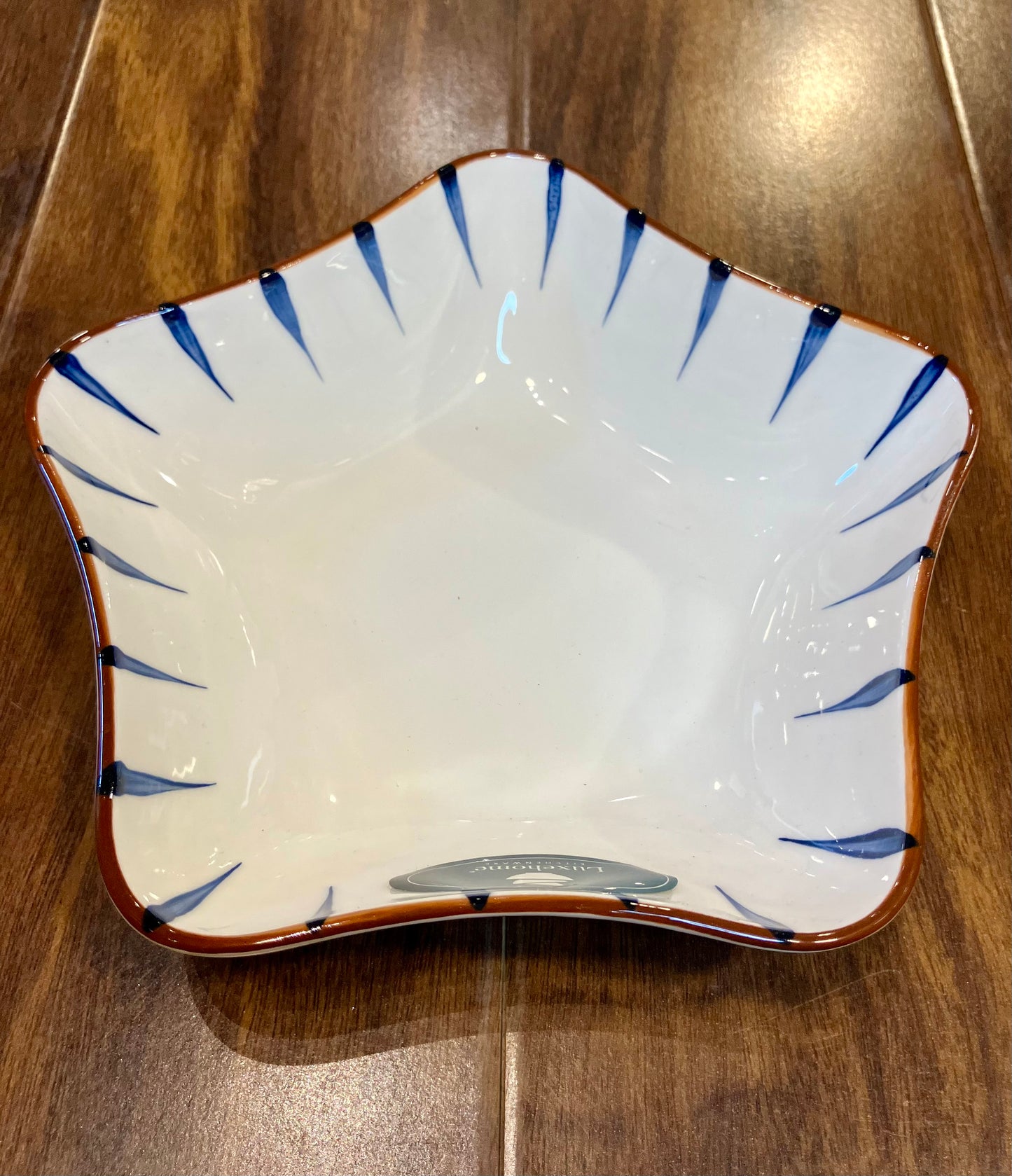 Luxehome Star Shape Porcelain Small Dish 1Pcs