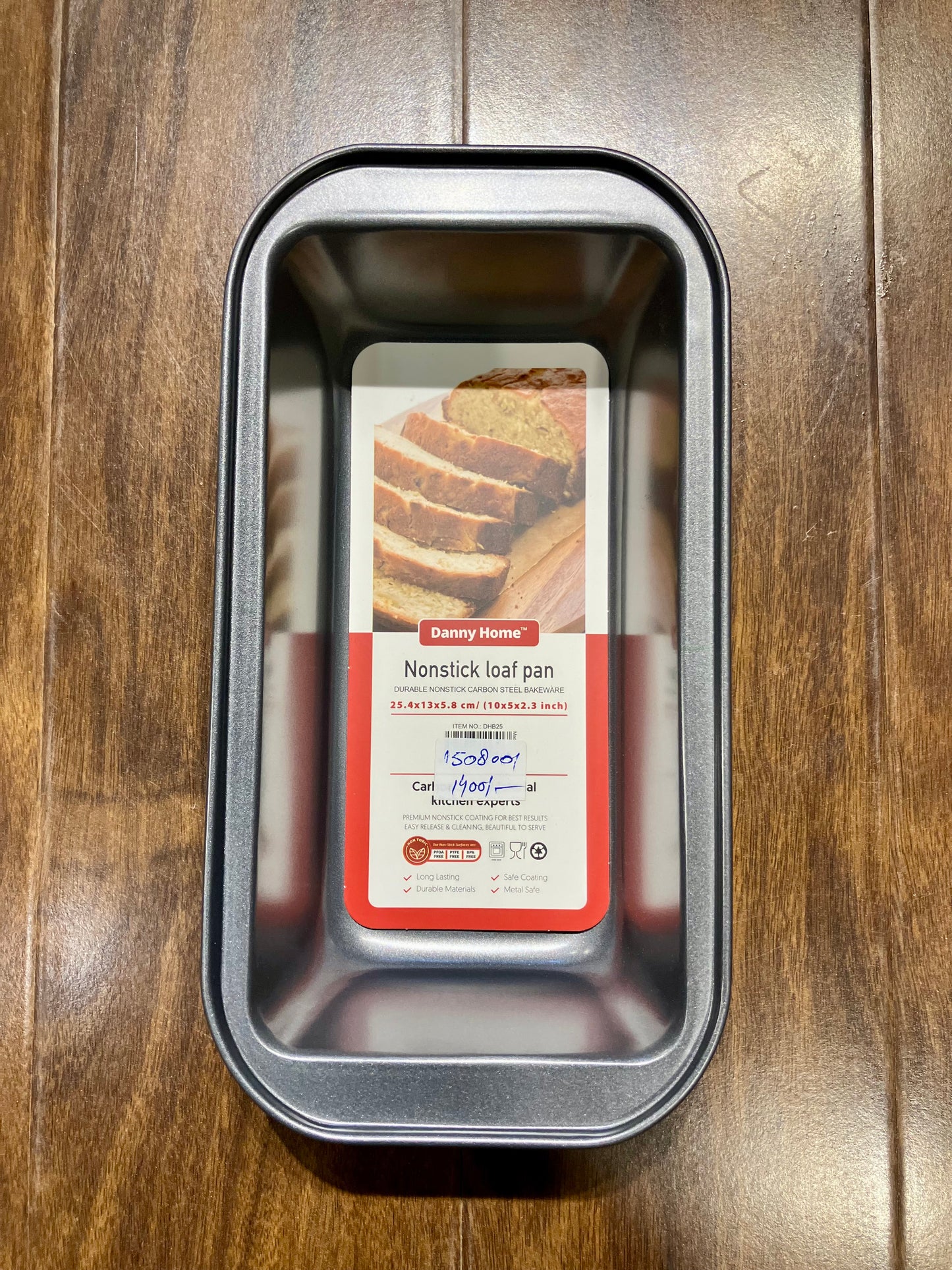 Danny Home Non-Stick Loaf Pan (1Pcs)