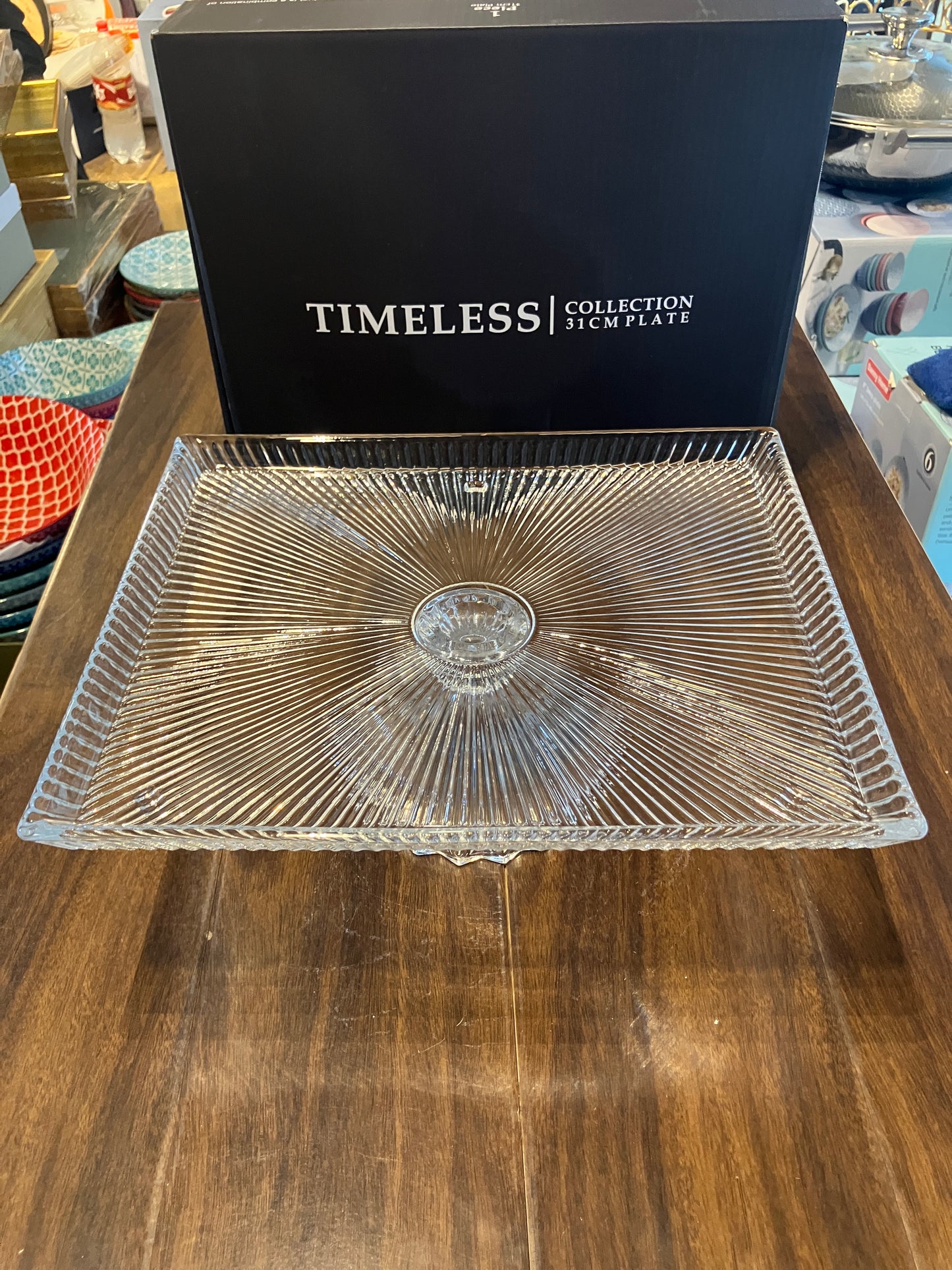 Crystal Muffin Platter (1Pcs)
