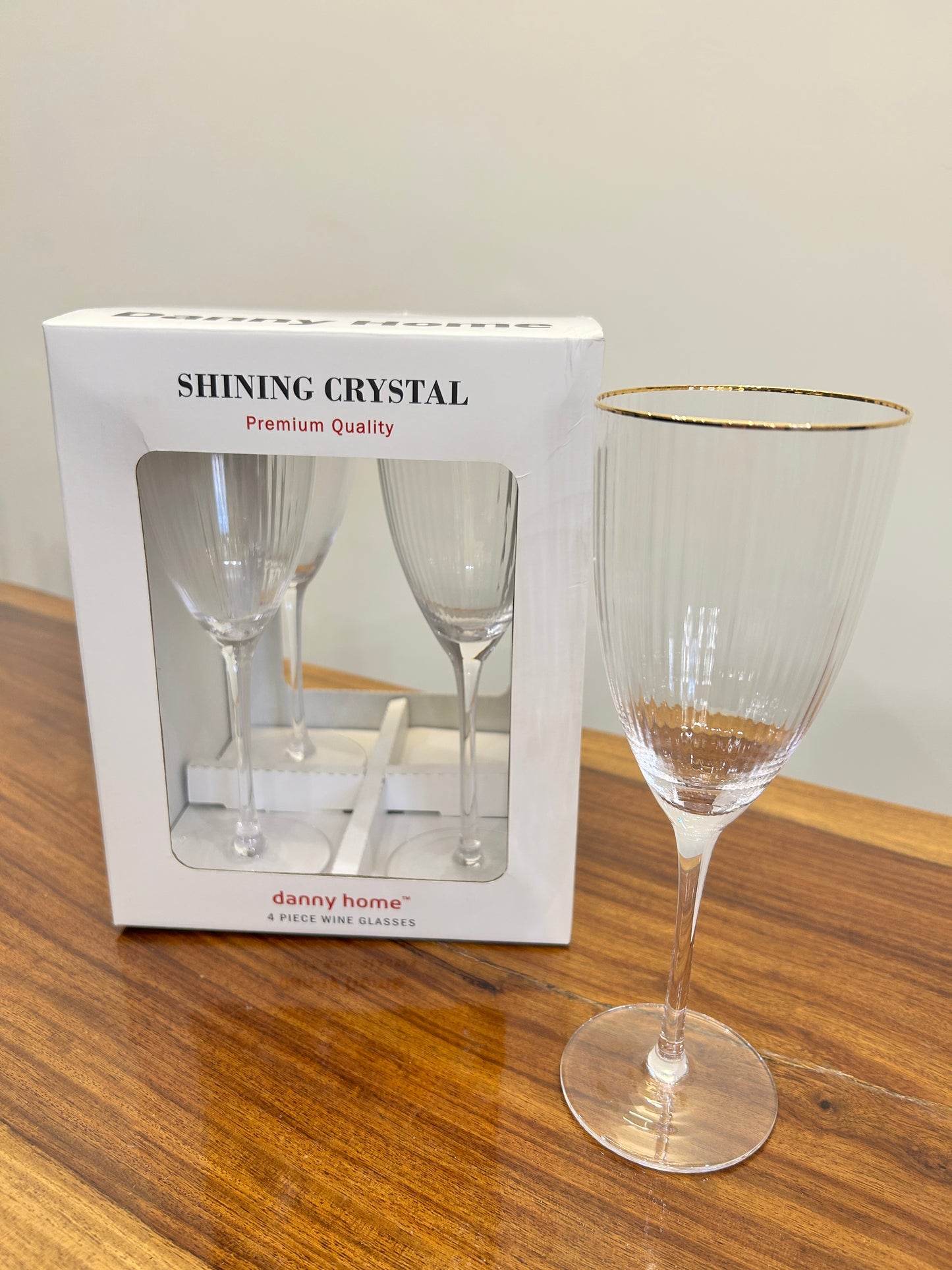 Danny Home Wine Glass 4Pcs