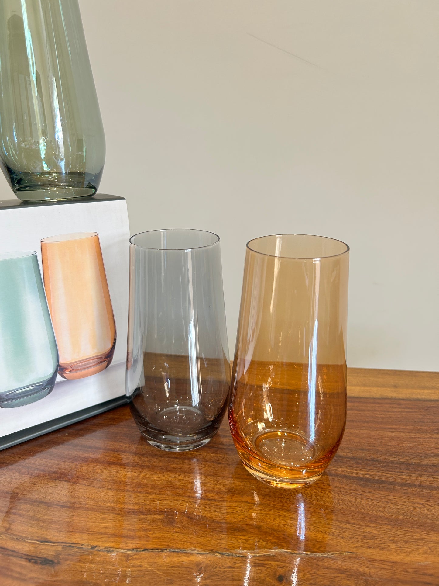 Danny Home Multicolour Glass 4Pcs (550ml)