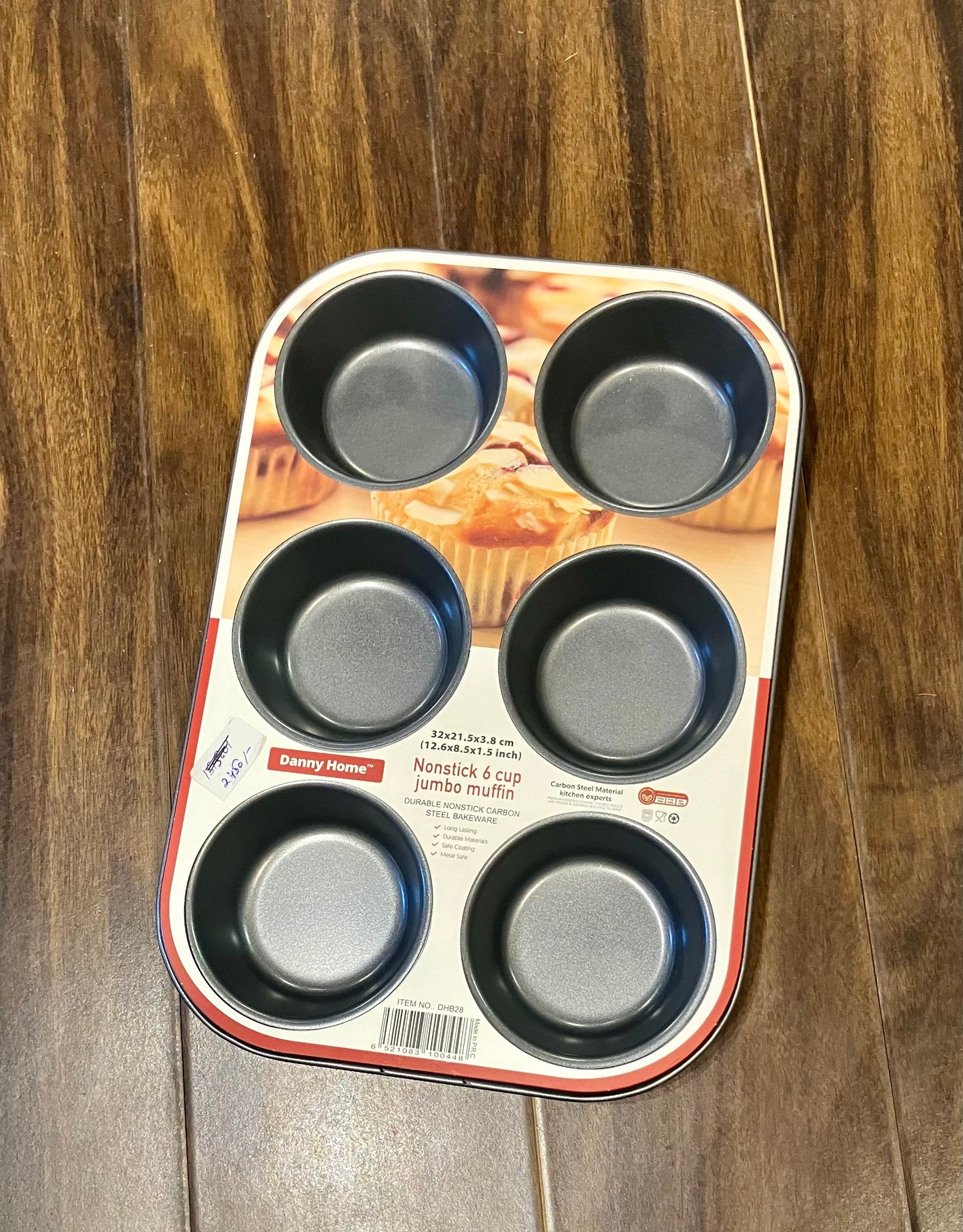 Danny Home Non-Stick 6Cup Jumbo Muffin