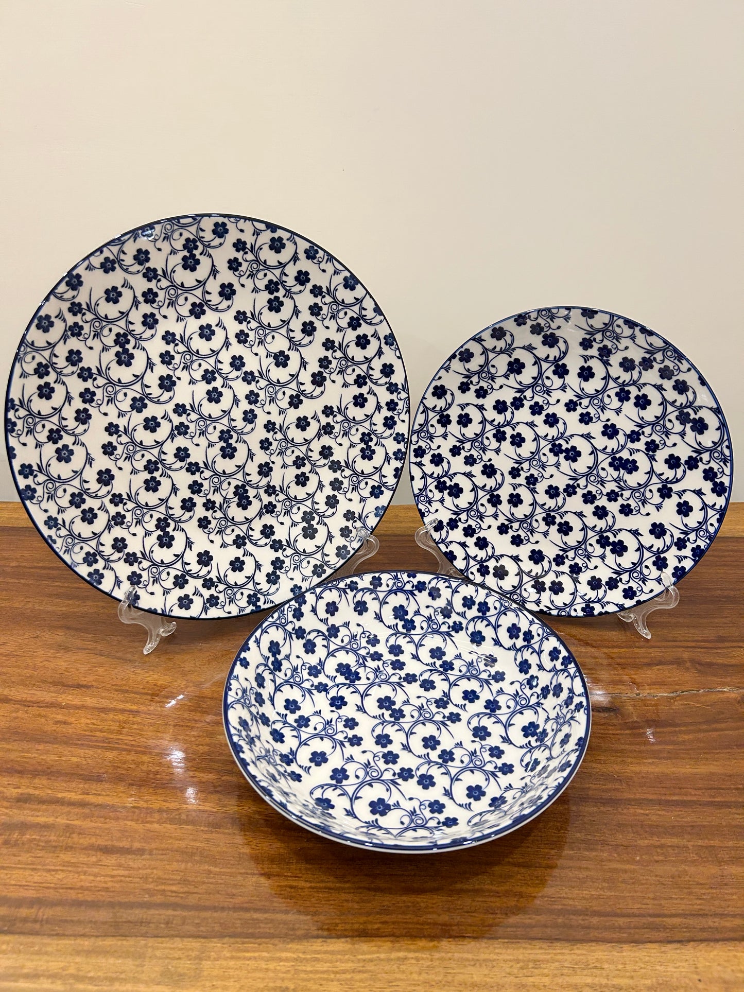Danny Home Navy Blue Floral Series