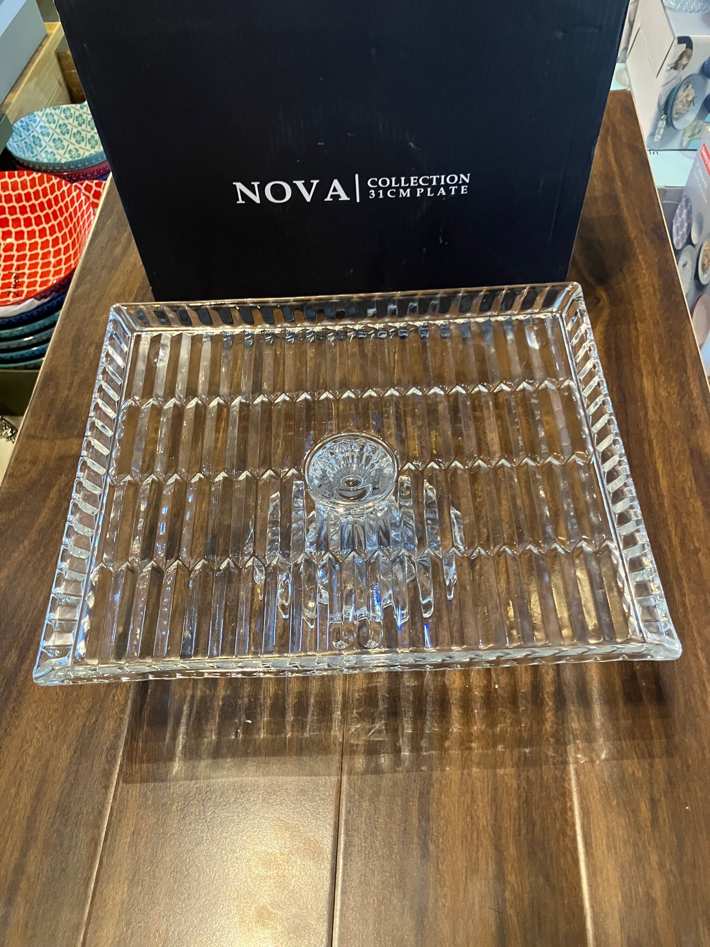 Crystal Muffin Platter (1Pcs)