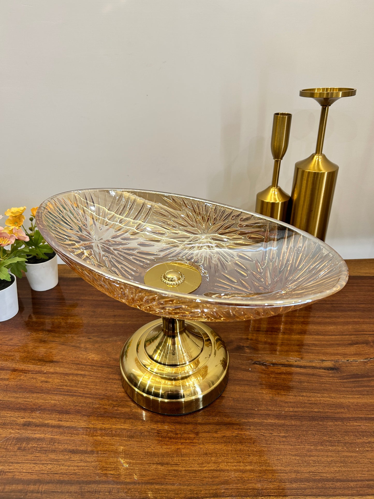 Decorative Oval Candy Dish