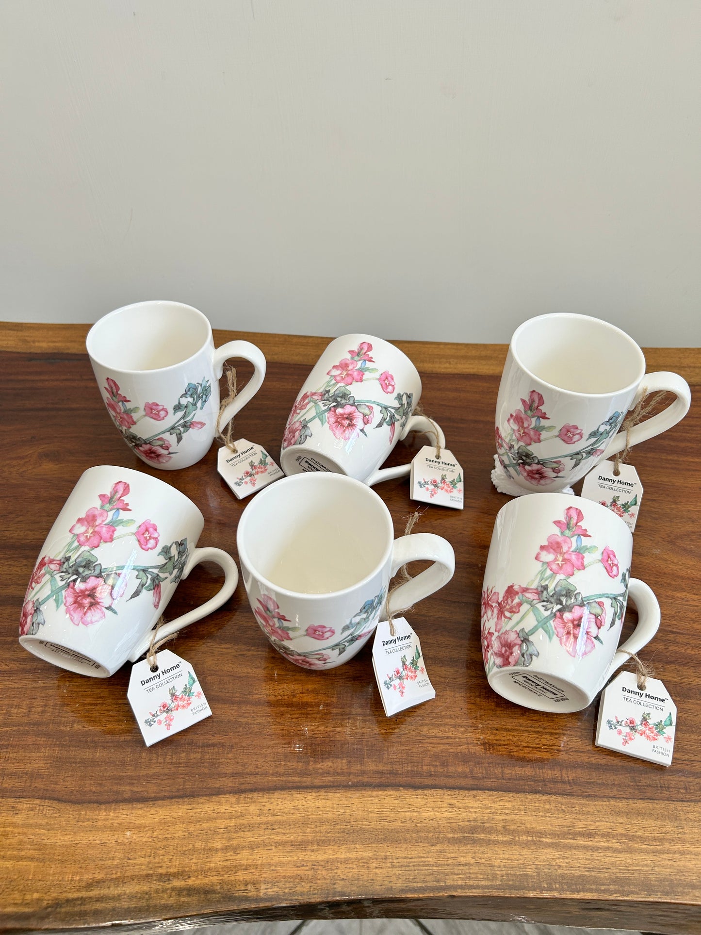 Danny Home Flower Mug 6Pcs