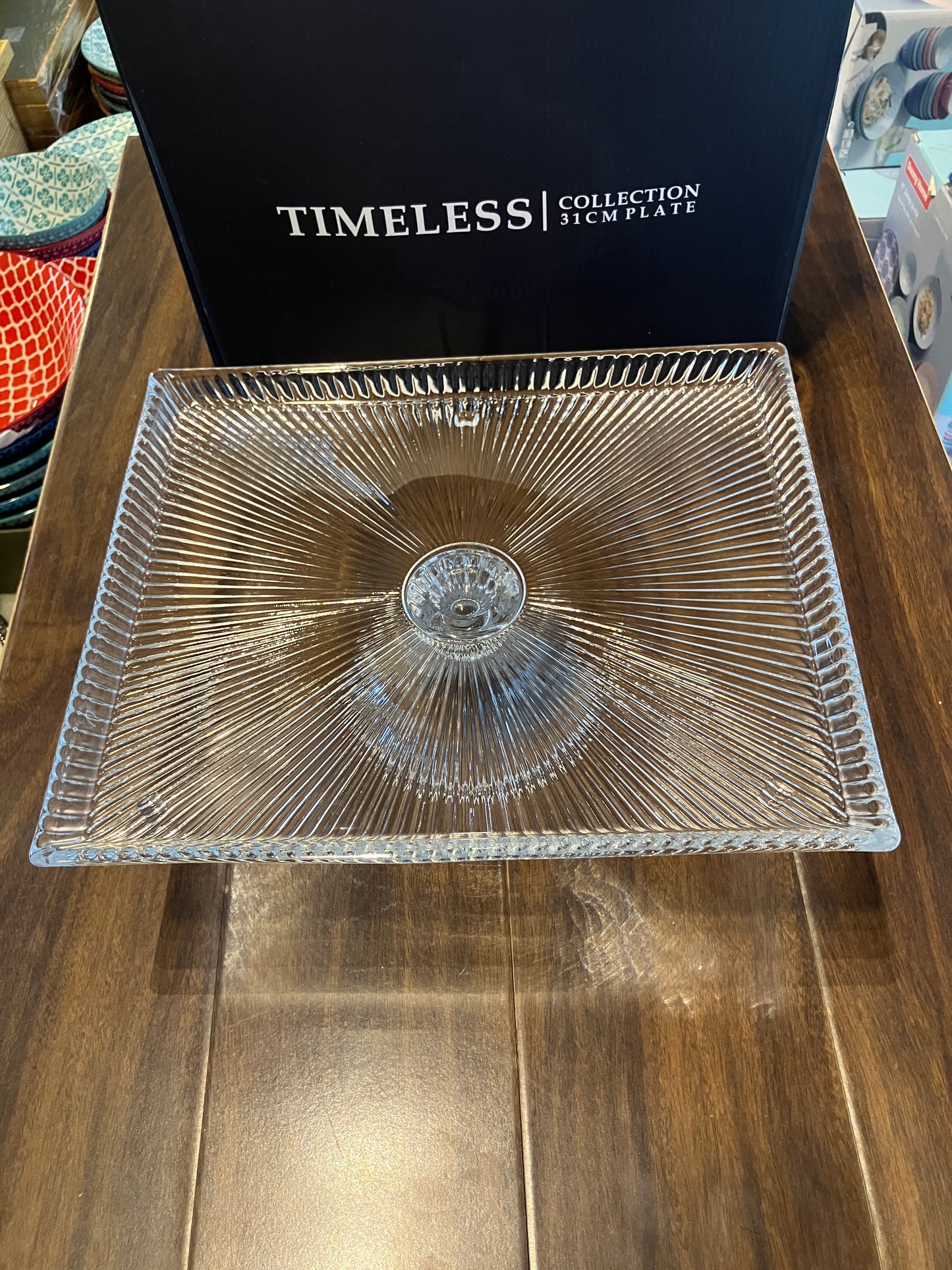 Crystal Muffin Platter (1Pcs)