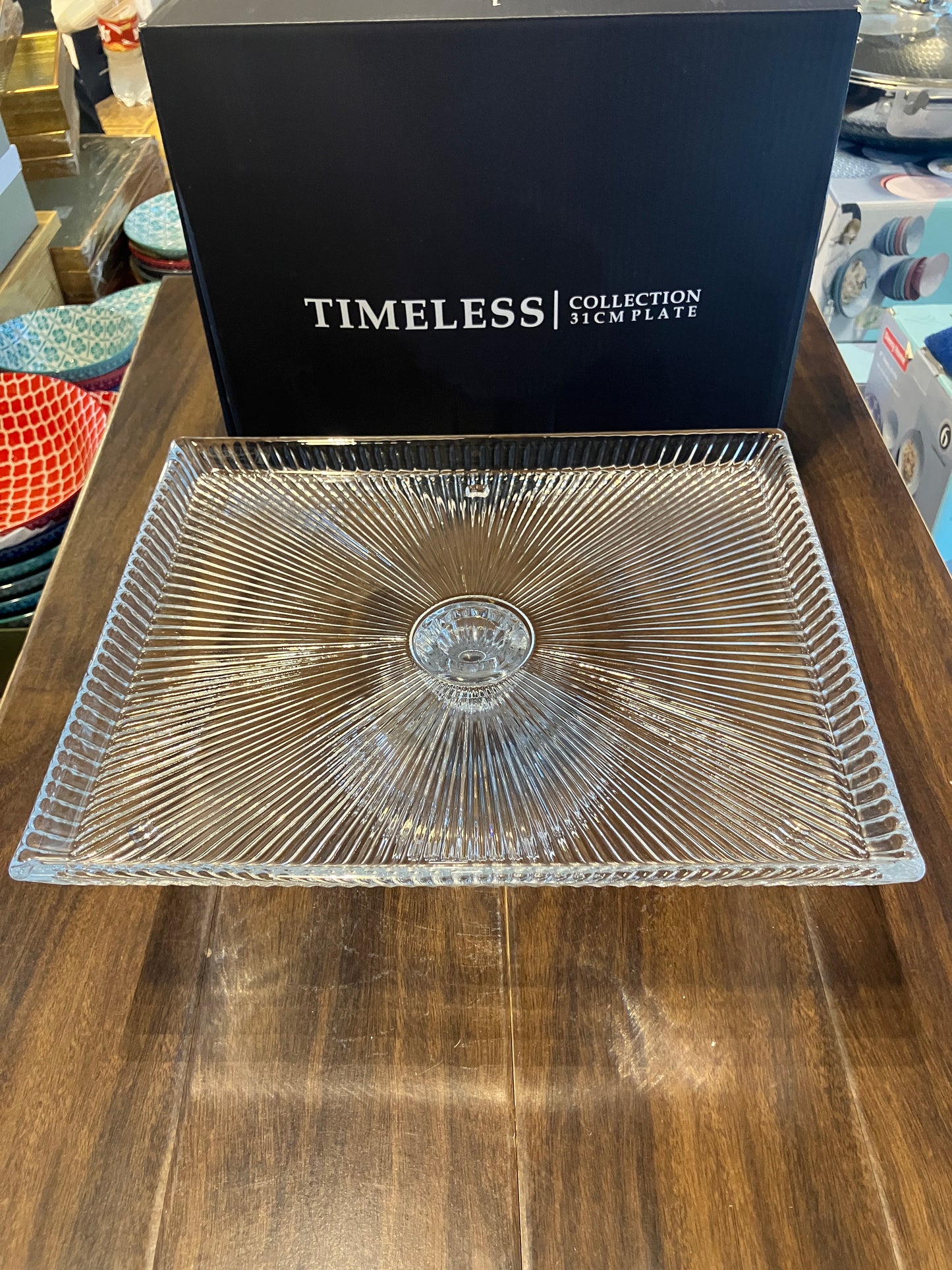 Crystal Muffin Platter (1Pcs)