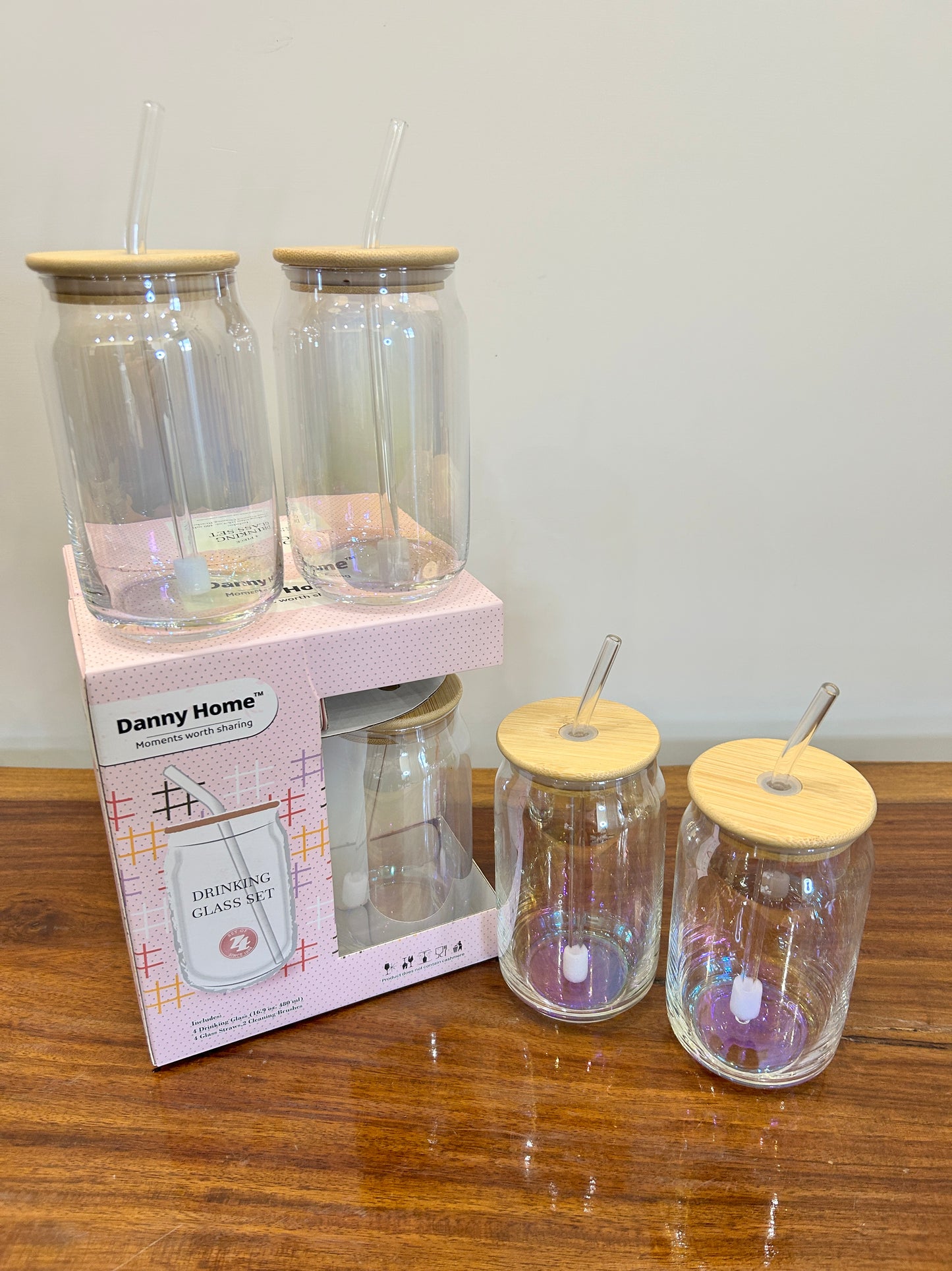 Danny Home Sipper Rainbow 4Pcs
