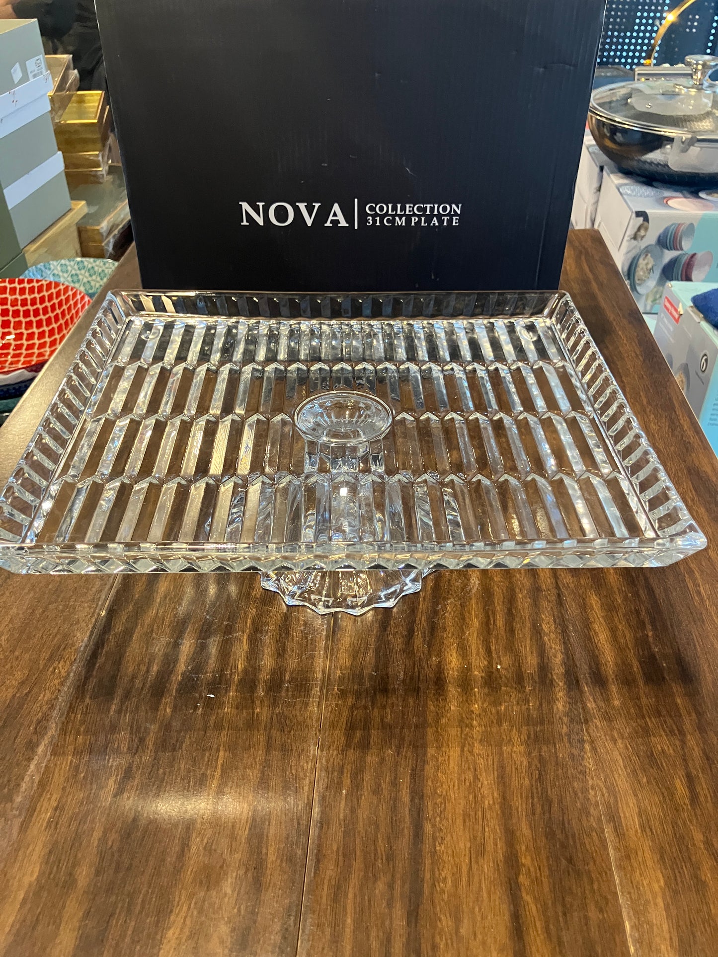 Crystal Muffin Platter (1Pcs)
