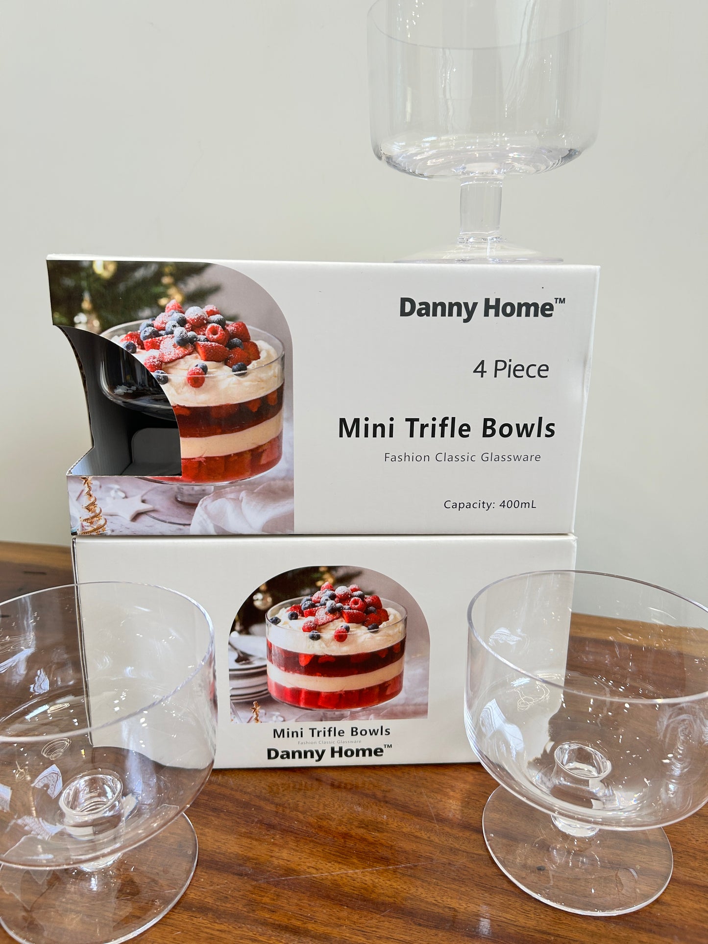 Danny Home Mini Trifle Bowl 4Pcs