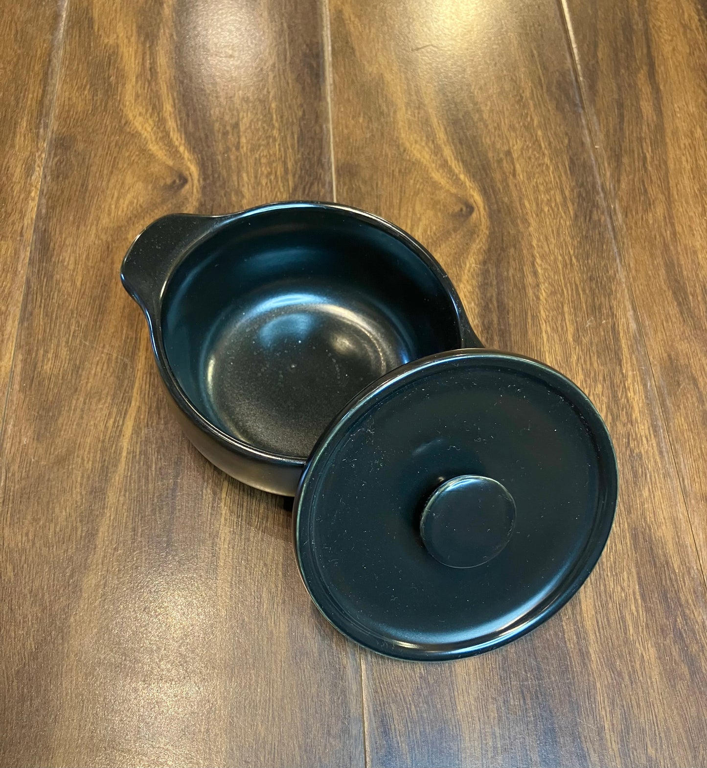 Black Ceramic Bowl (1Pcs)