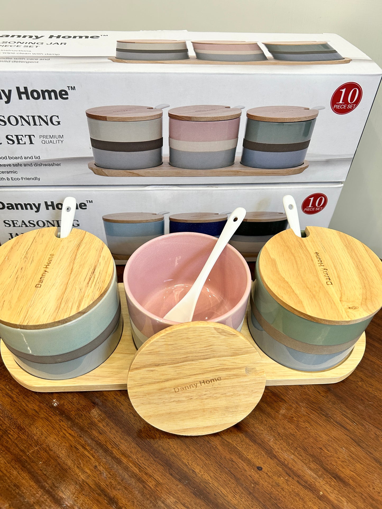 Danny Home Seasoning Jar Set 3Pcs