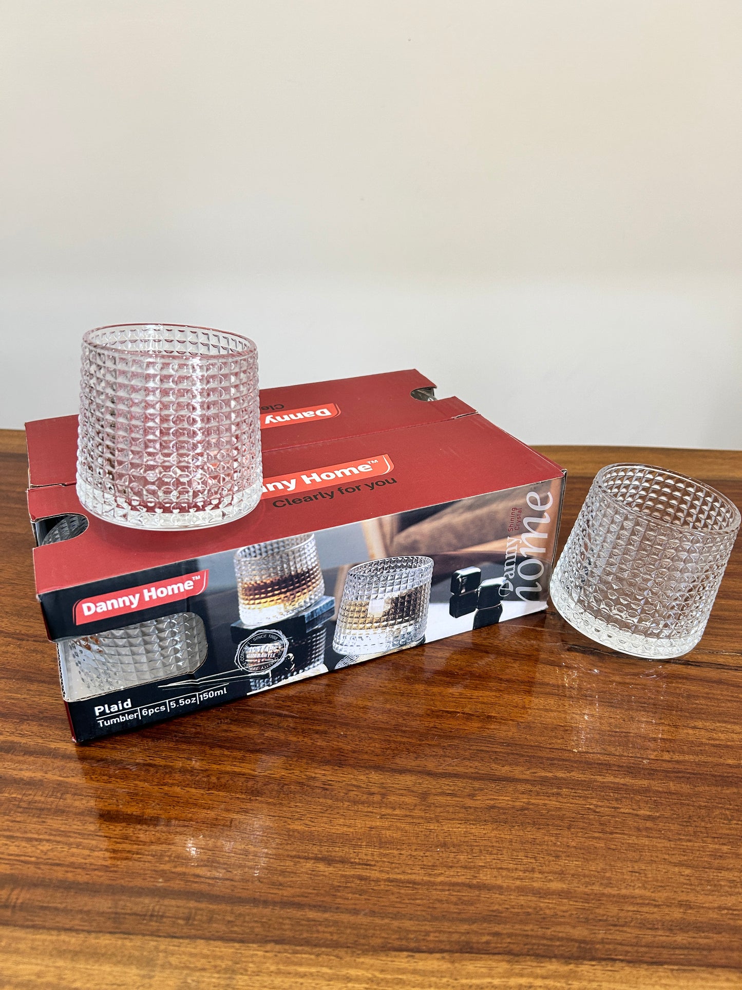 Danny Home Revolving Glasses 6Pcs