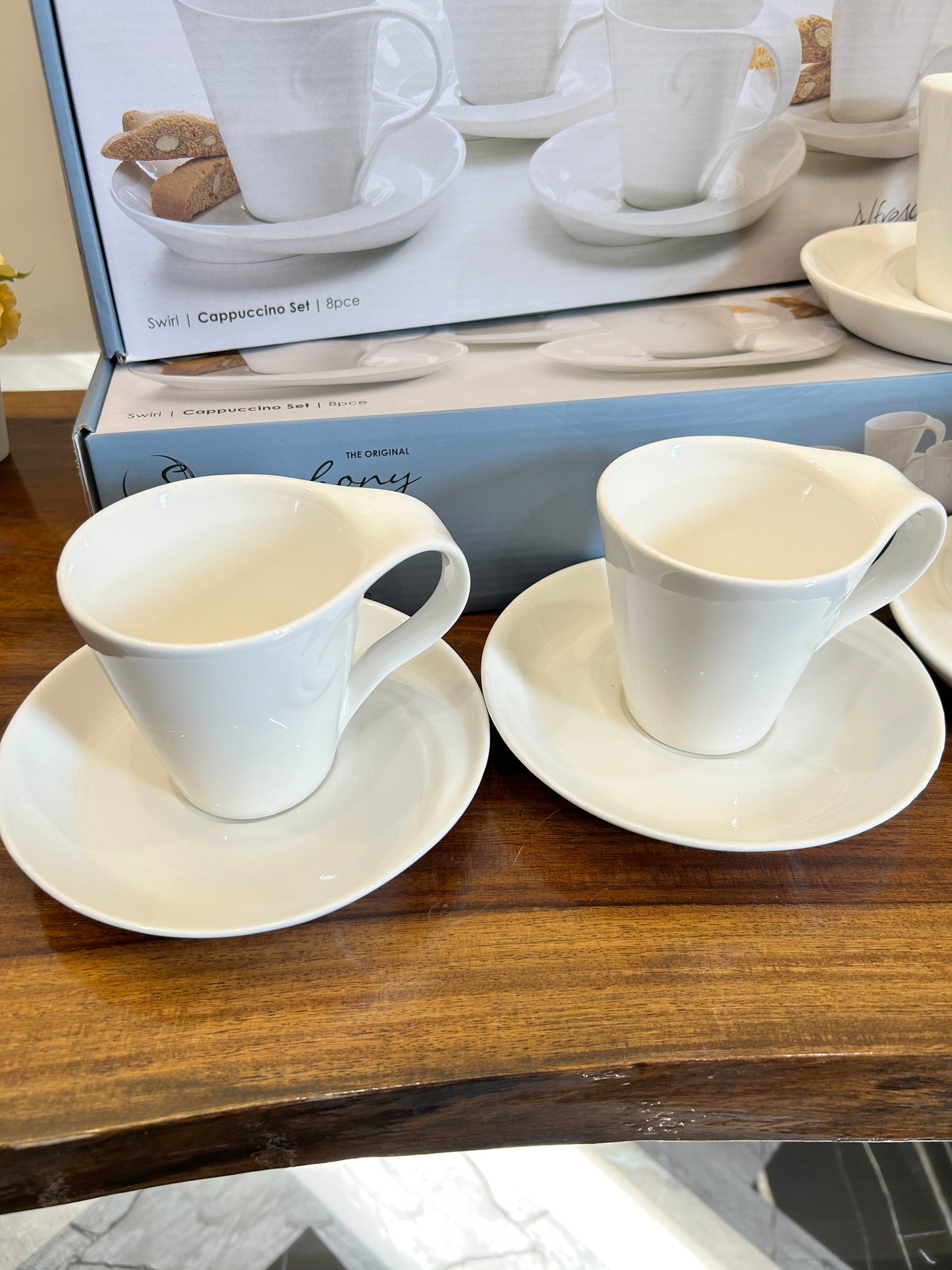 Symphony Cup Saucer Box 4Pcs