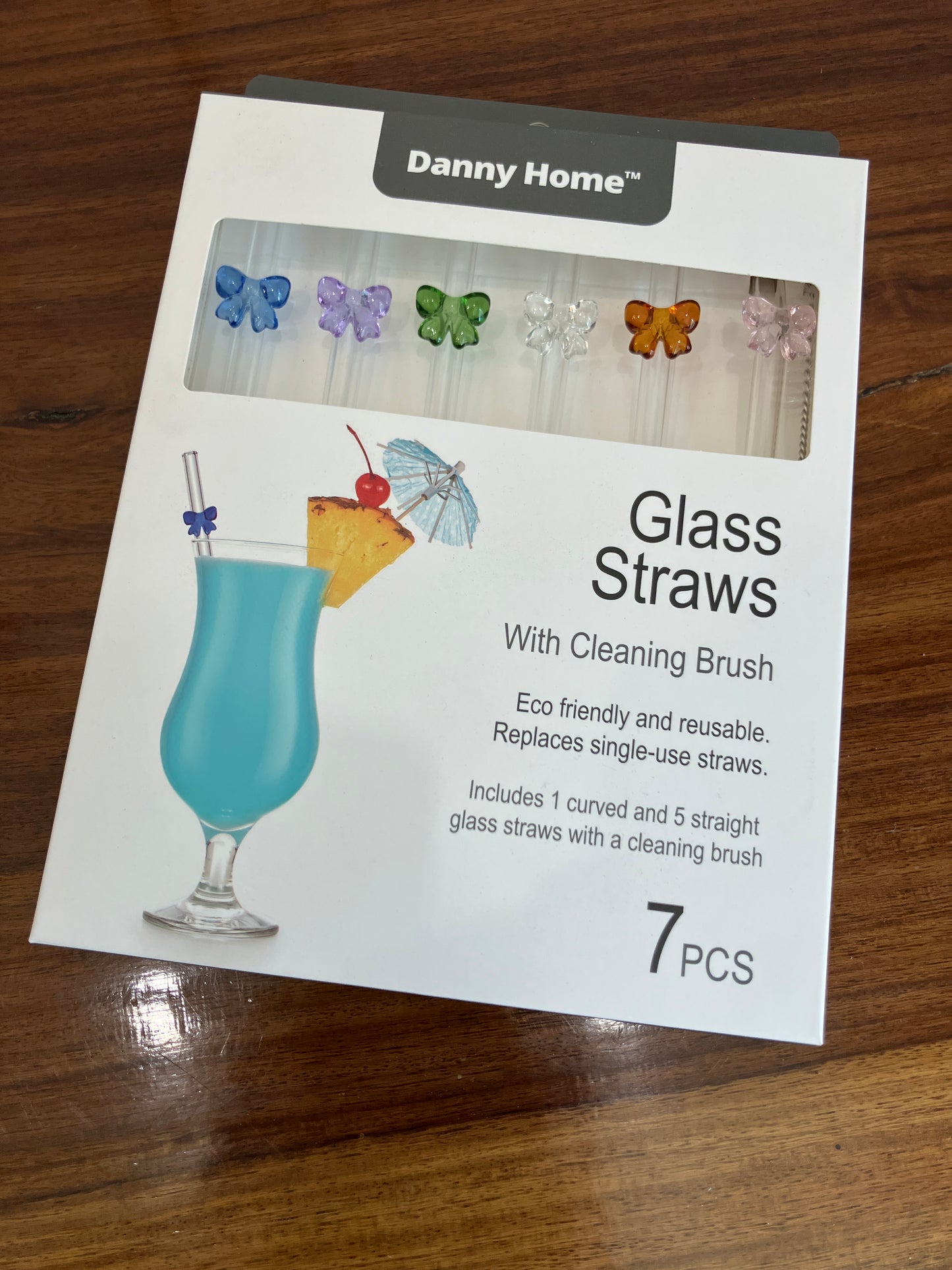 Danny Home Butterfly Straw🦋 7Pcs