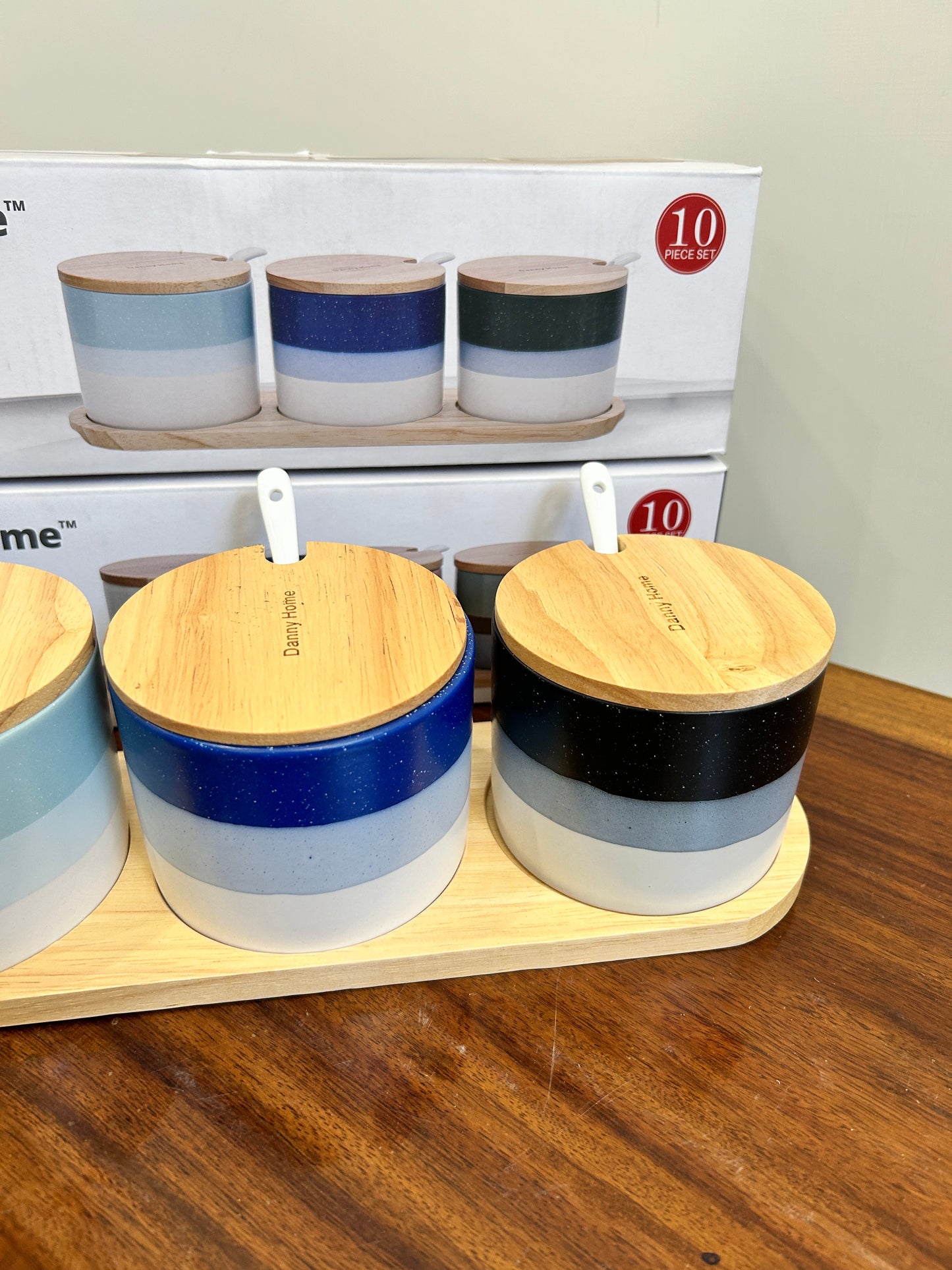 Danny Home Seasoning Jar Set 3Pcs