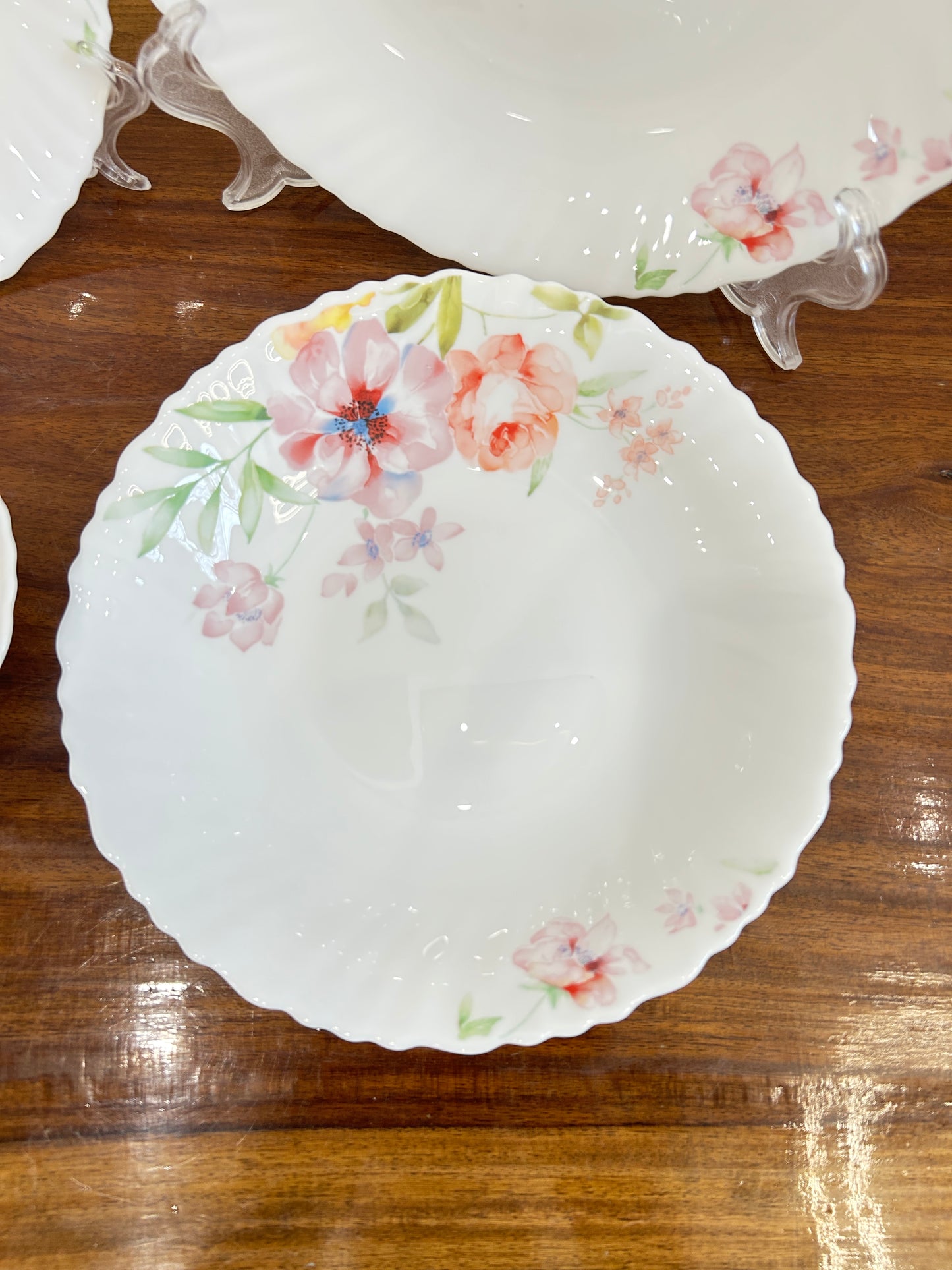 Danny Home Opal Plate Flower Set 24Pcs