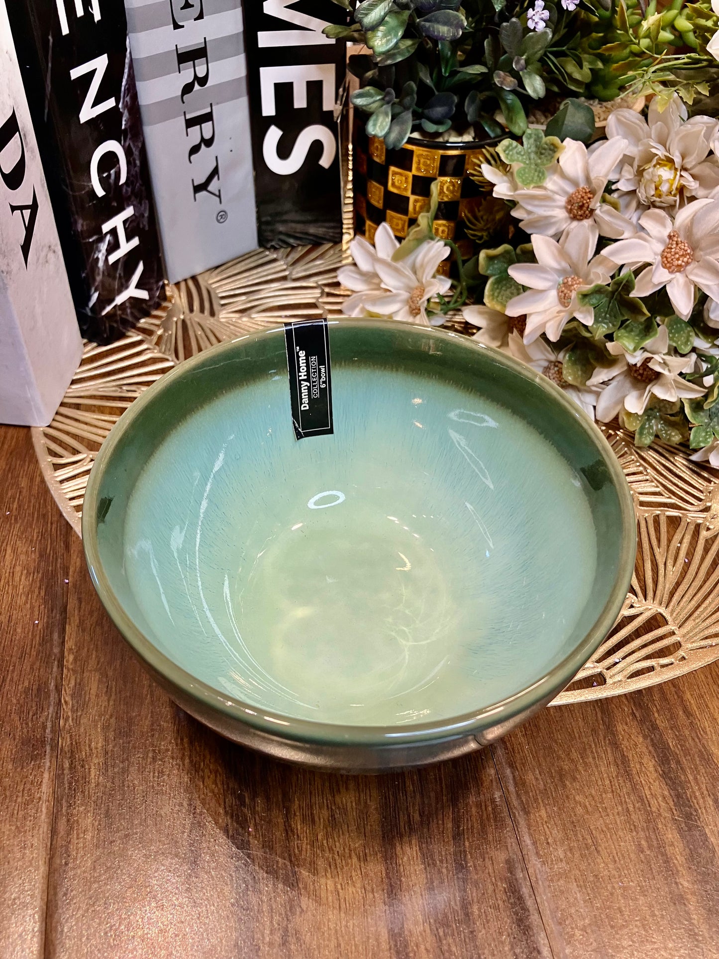 Danny Home Sea Green Deep Bowl (1Pcs)