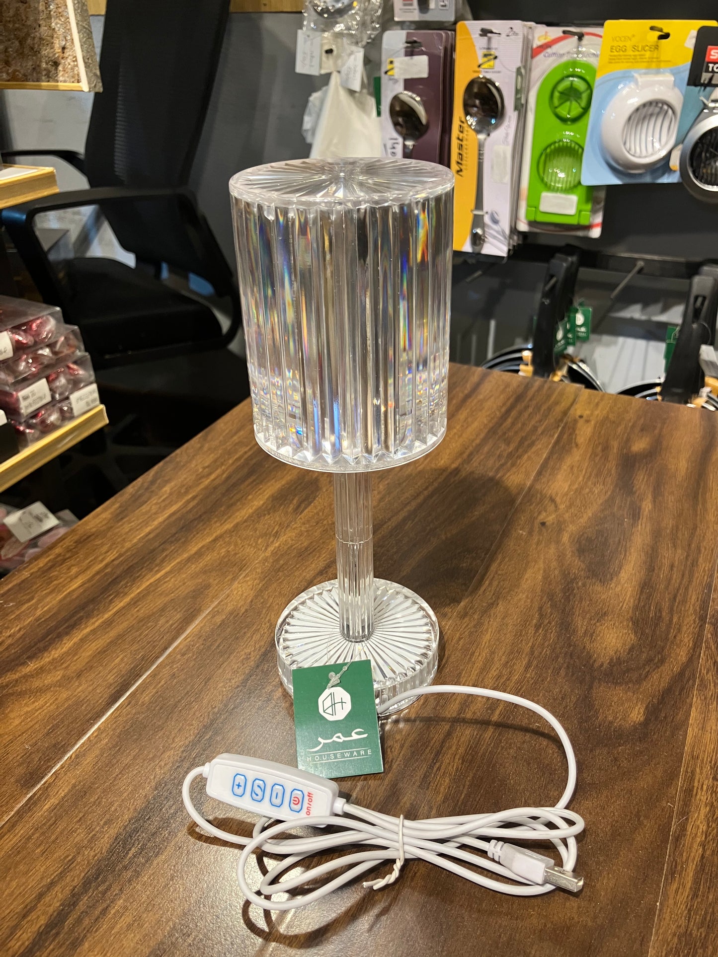 Crystal Table Lamp 1Pcs