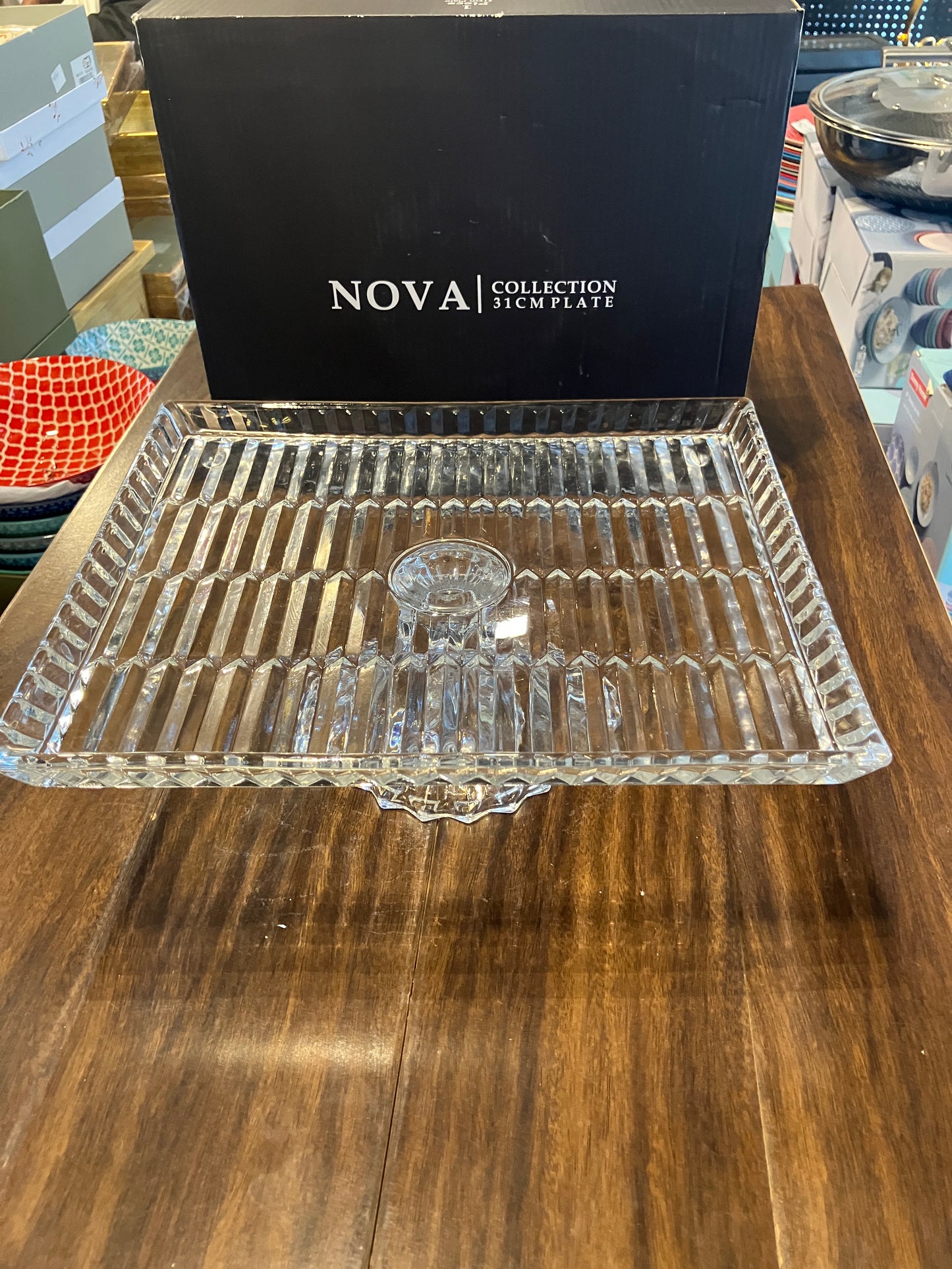Crystal Muffin Platter (1Pcs)
