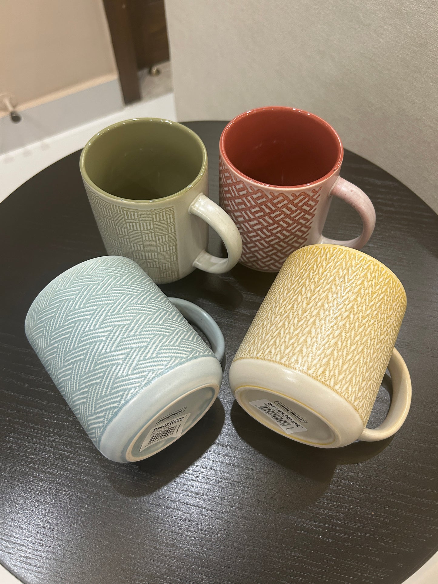 Danny Home Pattern Mug 4Pcs