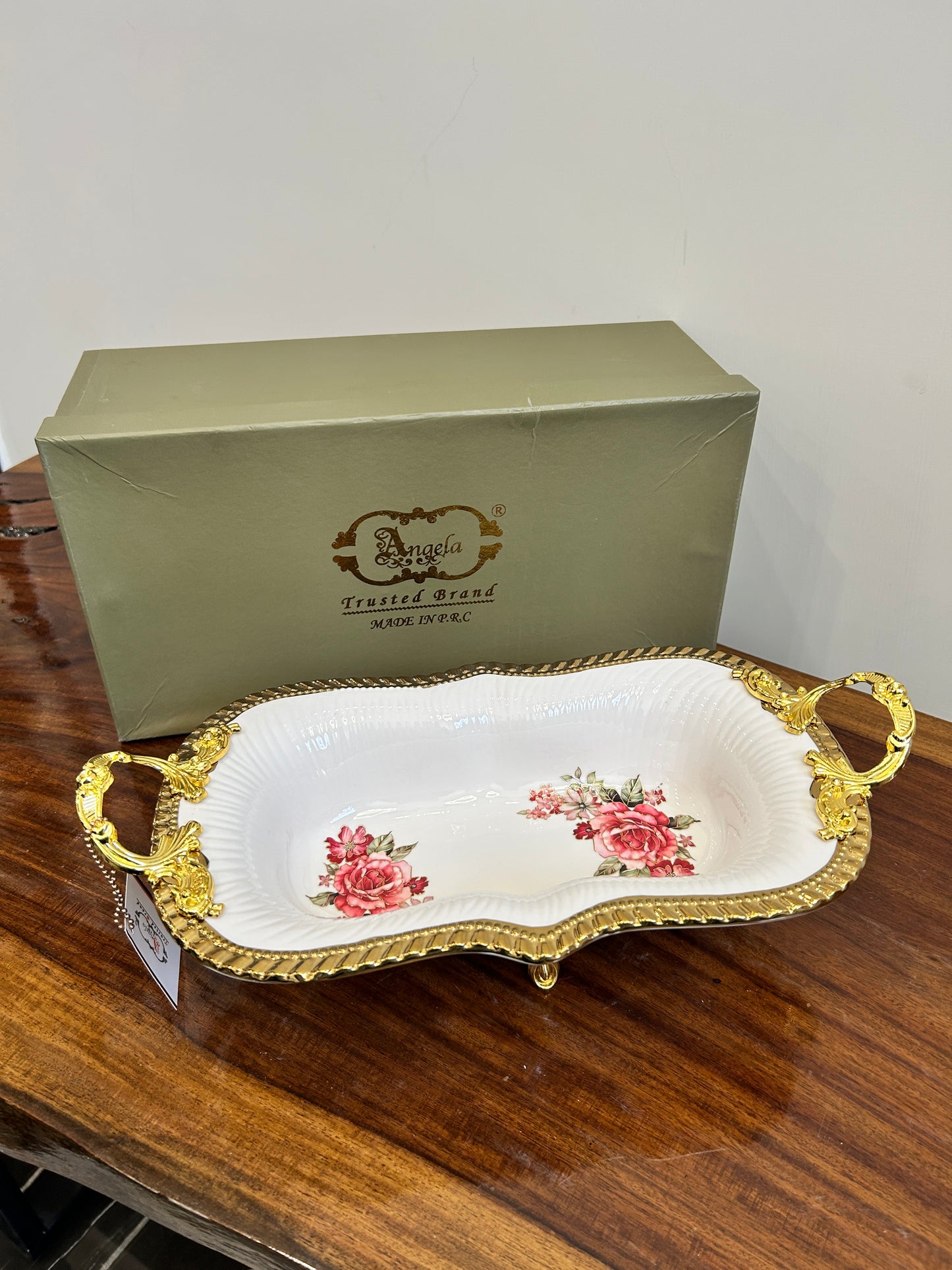 Angela Rose Pink Dish 1Pcs