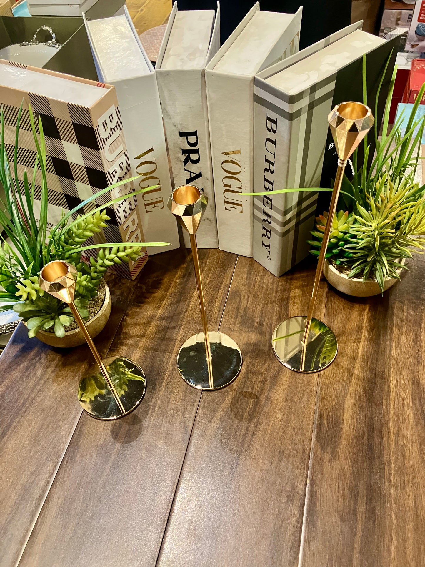 Stainless Steel Candle Set 3Pcs