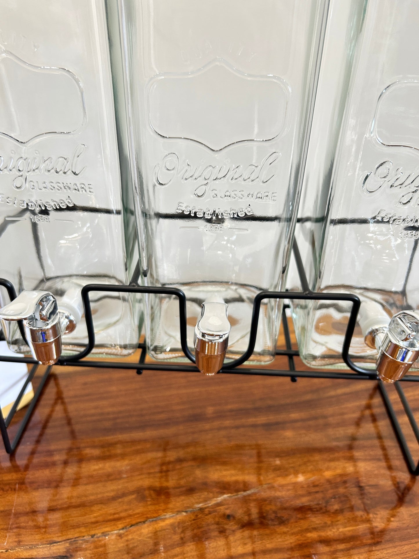 Danny Home Glass Beverage Dispensers 3Pcs