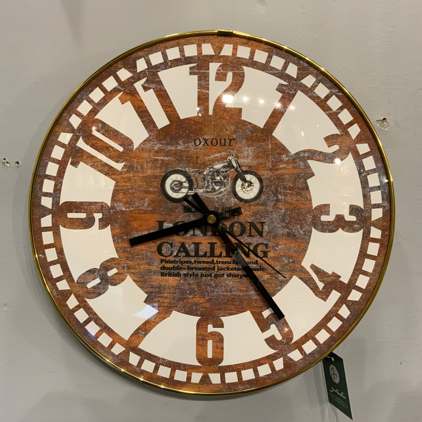 Metal Wall Clock