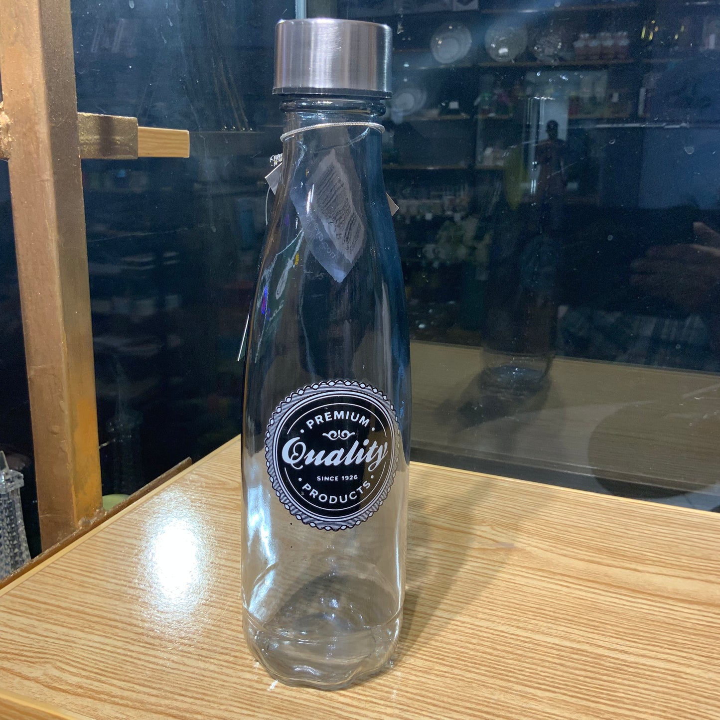 Glass Bottle Flagon