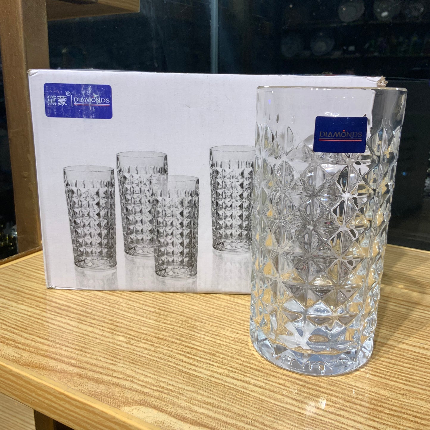 Diamond Glass 6 Pcs