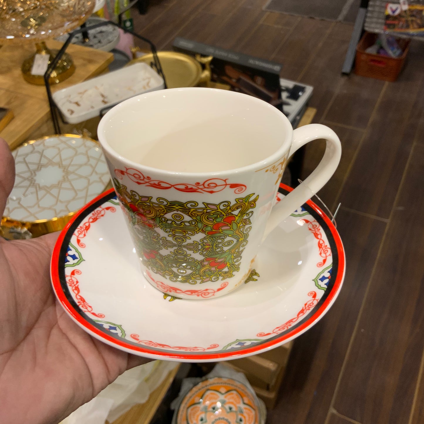 Heritage Cup Saucer Set 6Pcs