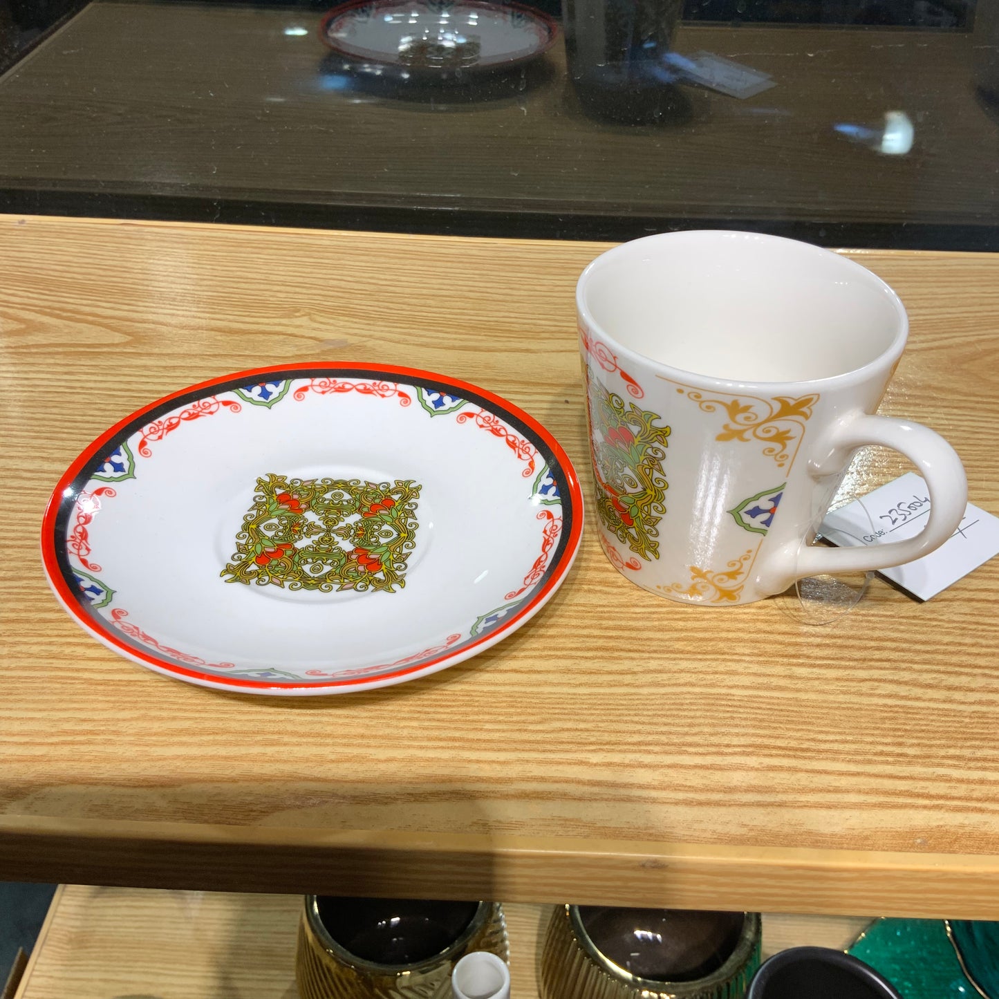 Heritage Cup Saucer Set 6Pcs