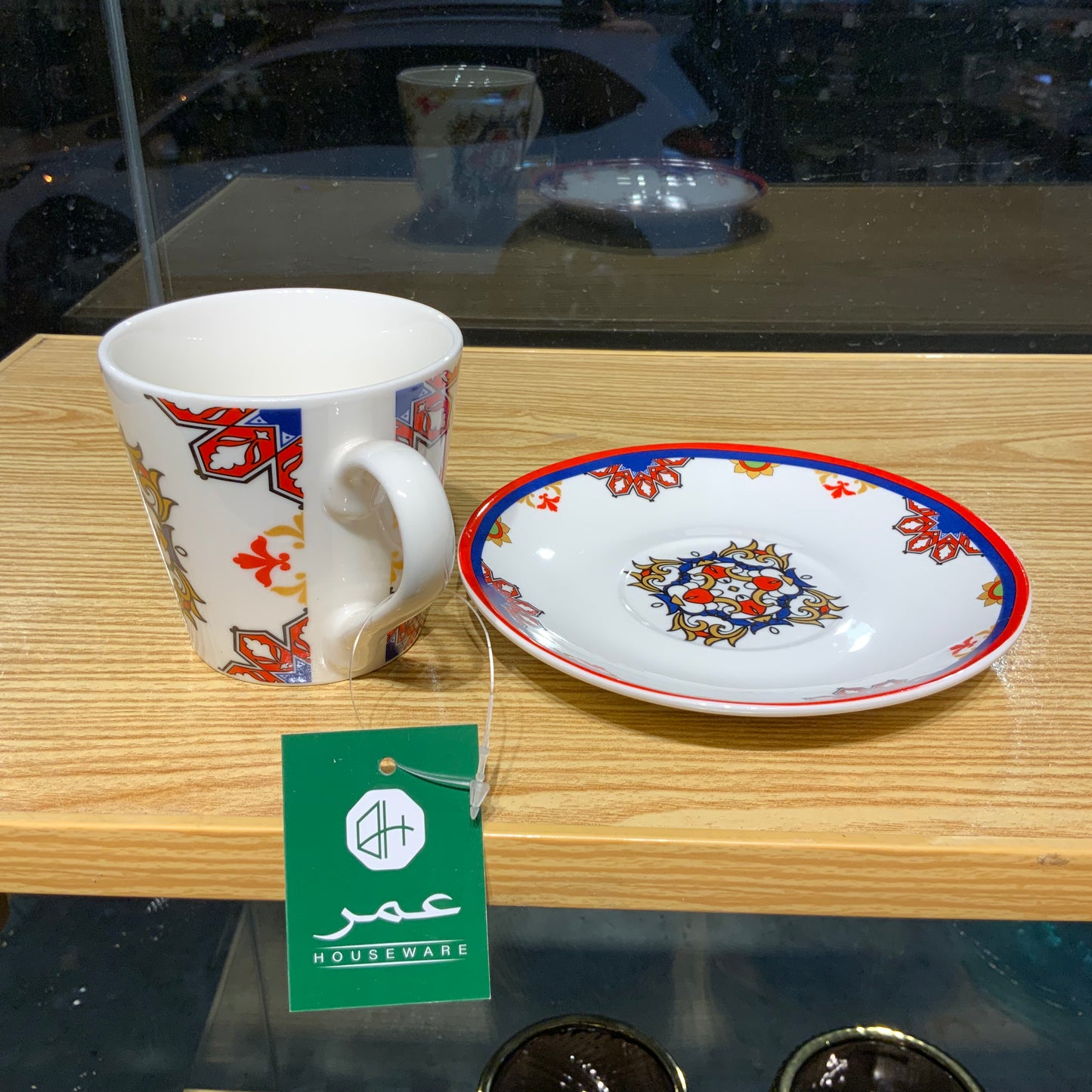 Heritage Cup Saucer Set 6Pcs