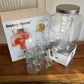 Danny Home Glass Dispenser & Mason Jars 5Pcs